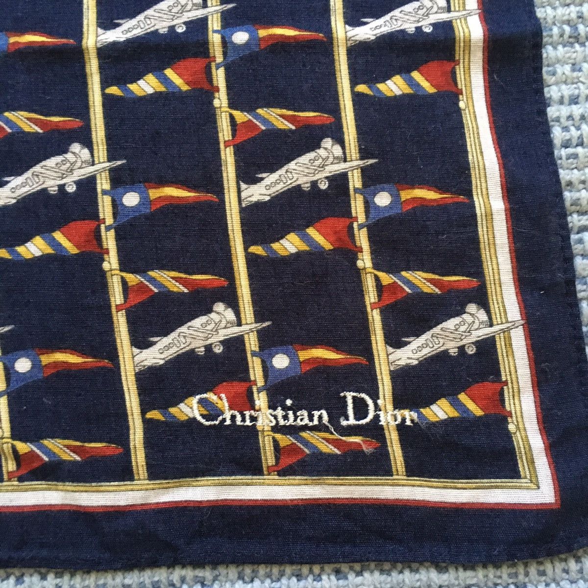 Christian Dior Monsieur vintage CD handkerchief Size ONE SIZE - 2 Thumbnail