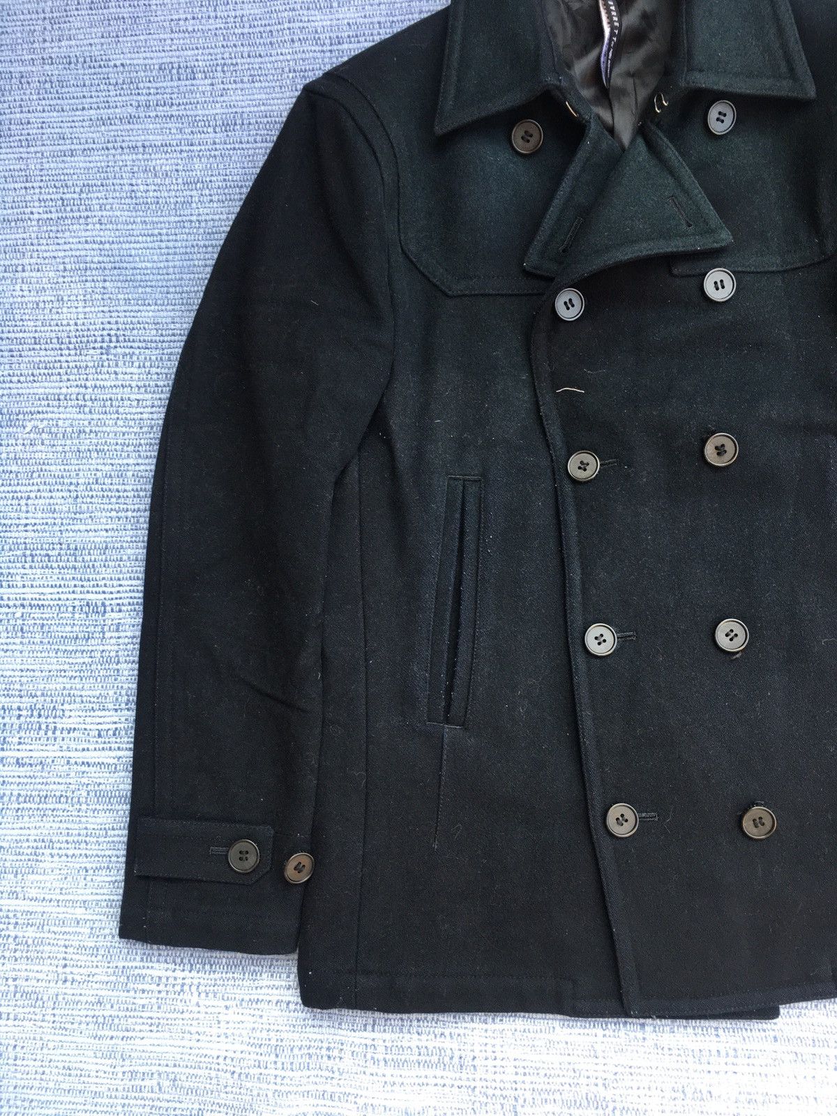 Black Barrett double breast wool jacket Size US L / EU 52-54 / 3 - 4 Thumbnail