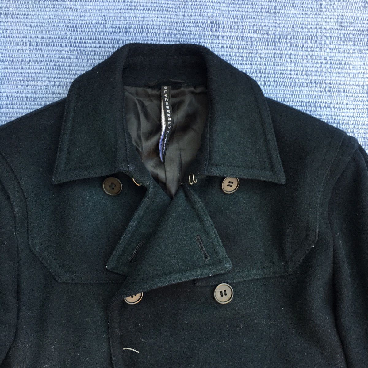 Black Barrett double breast wool jacket Size US L / EU 52-54 / 3 - 2 Thumbnail