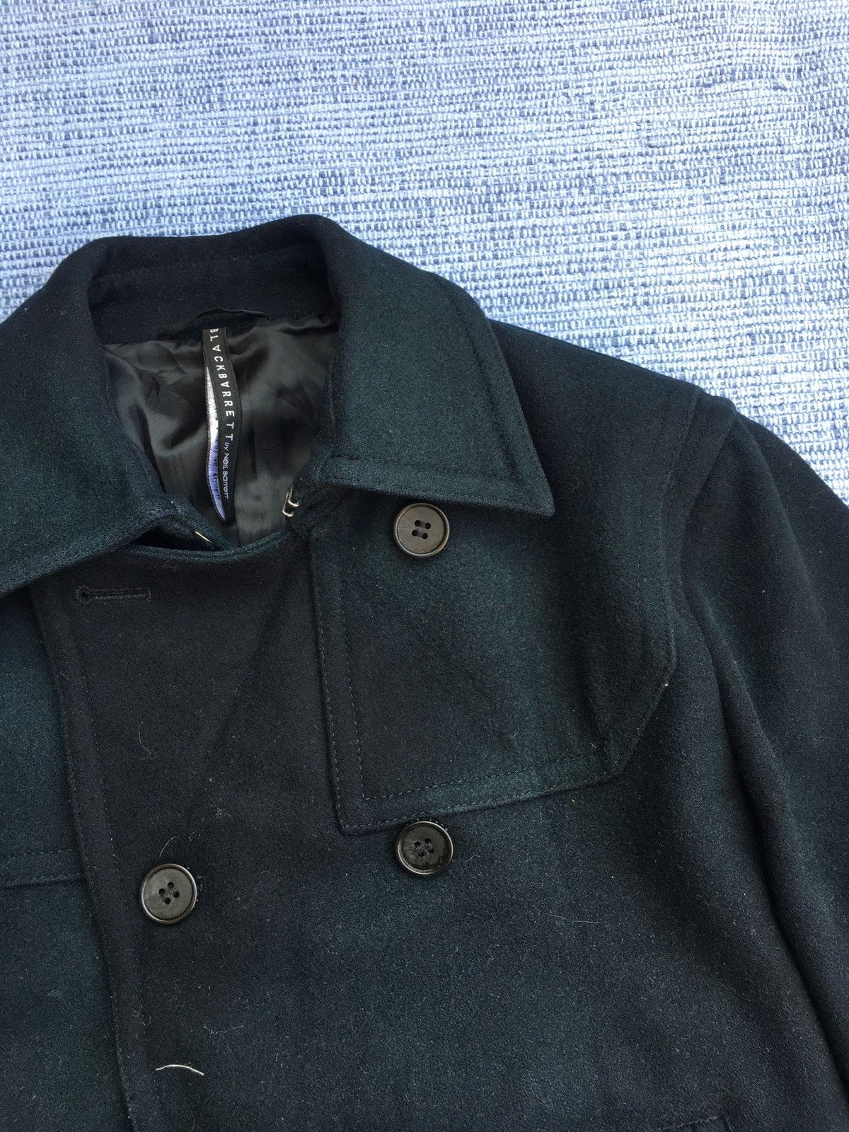Black Barrett double breast wool jacket Size US L / EU 52-54 / 3 - 5 Thumbnail