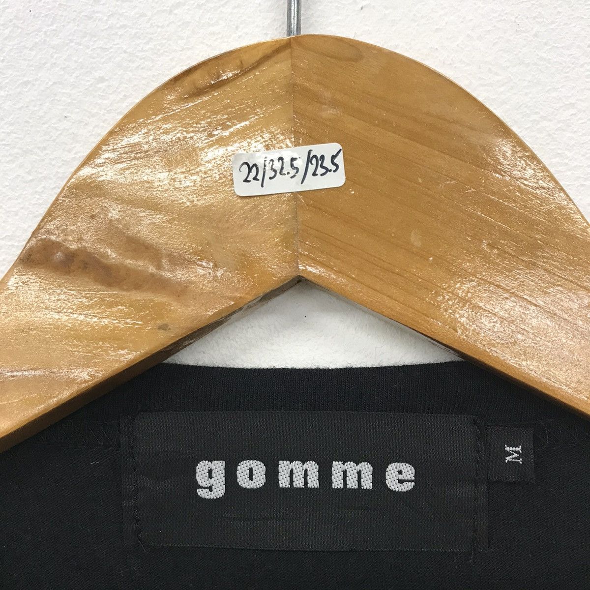 Designer × Japanese Brand × gomme *Rare!! Gomme Homme Long Sleeve Tee By Maki Hiroshige Size US M / EU 48-50 / 2 - 12 Thumbnail