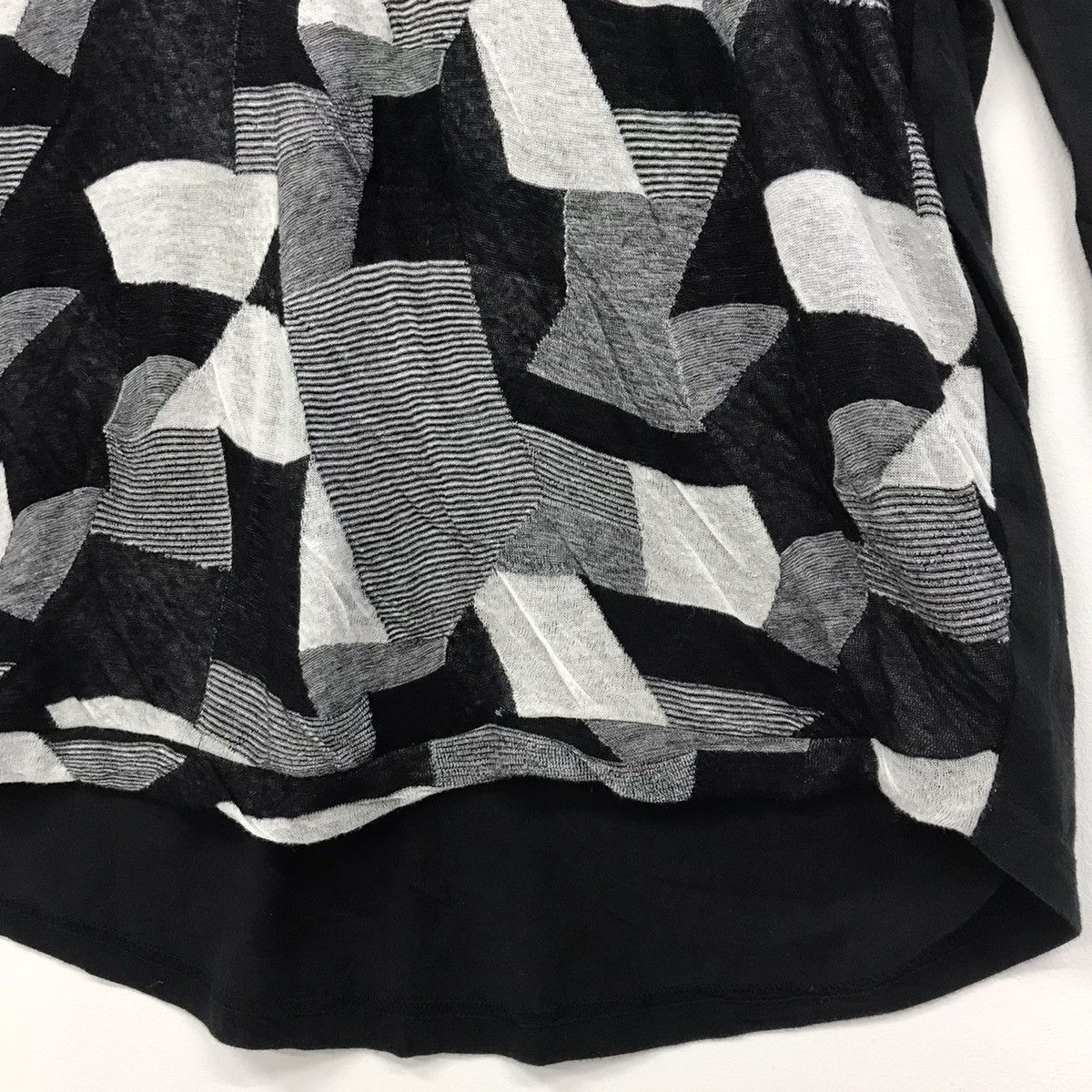 Designer × Japanese Brand × gomme *Rare!! Gomme Homme Long Sleeve Tee By Maki Hiroshige Size US M / EU 48-50 / 2 - 8 Thumbnail