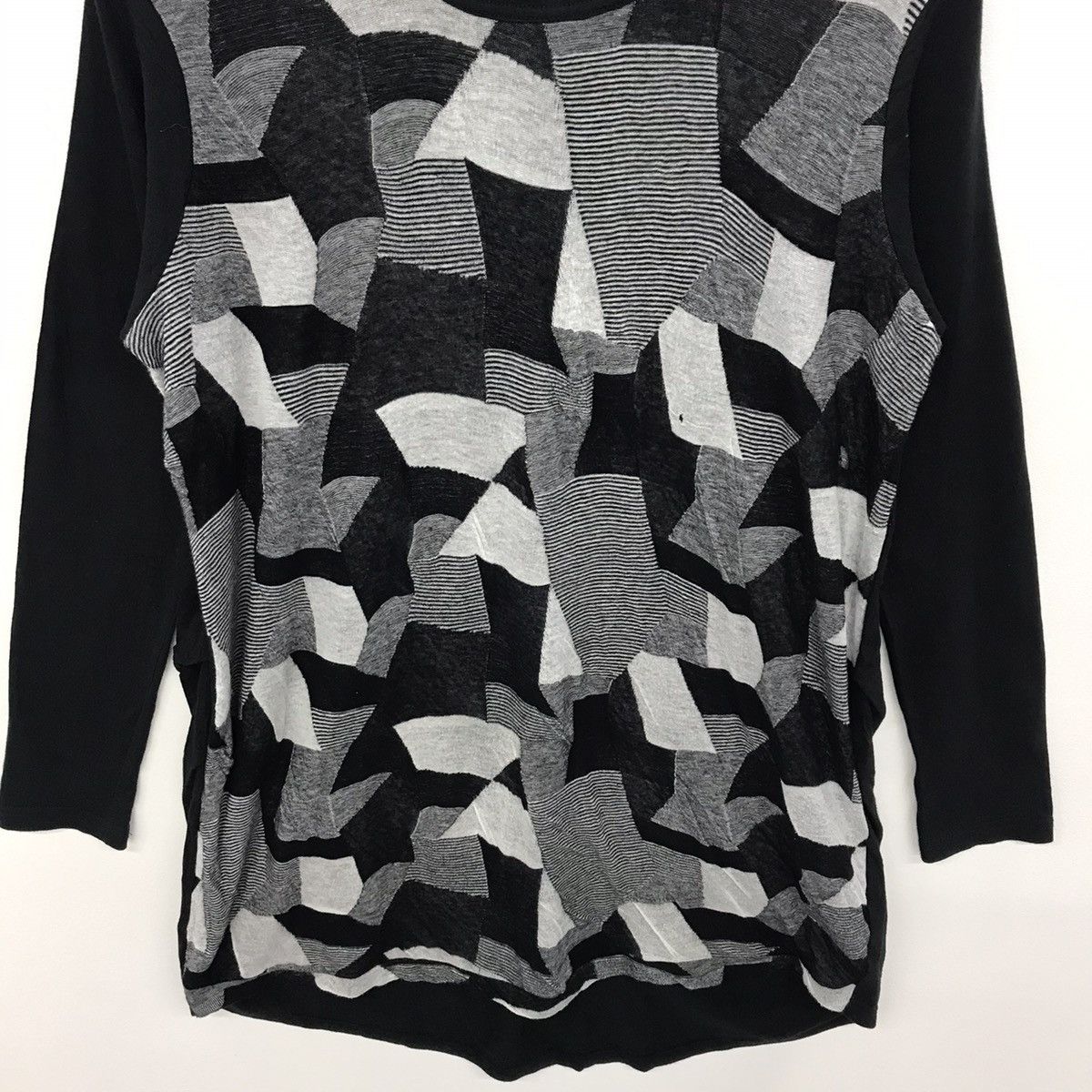 Designer × Japanese Brand × gomme *Rare!! Gomme Homme Long Sleeve Tee By Maki Hiroshige Size US M / EU 48-50 / 2 - 4 Thumbnail