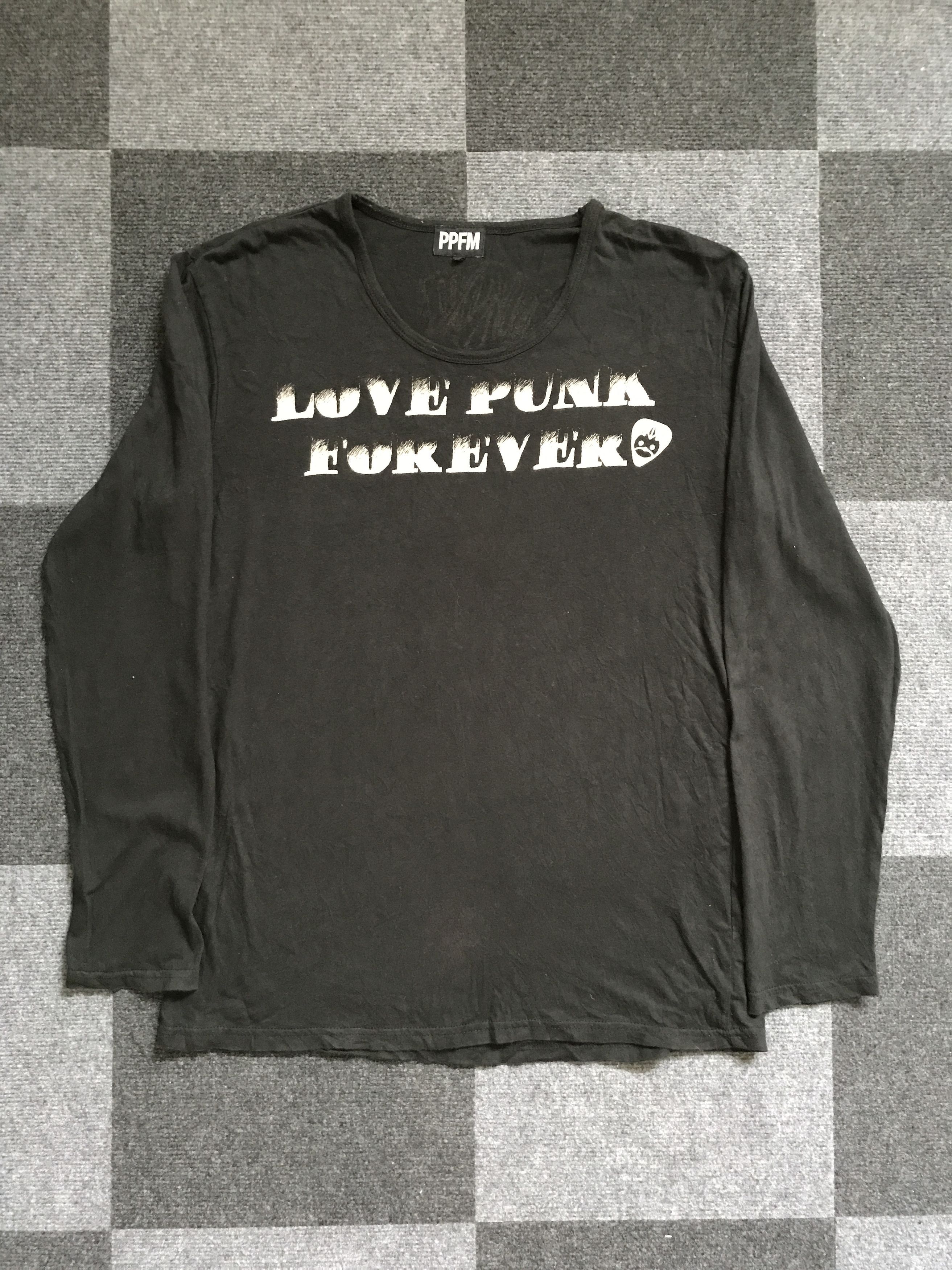 Japanese Brand S1 PPFM Love Punk Forever Night Shirt Size US L / EU 52-54 / 3 - 3 Thumbnail