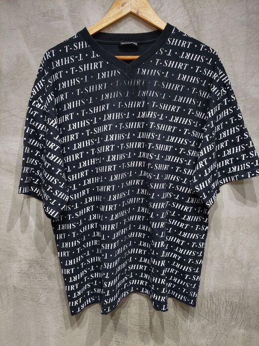 Balenciaga all hot sale over tee