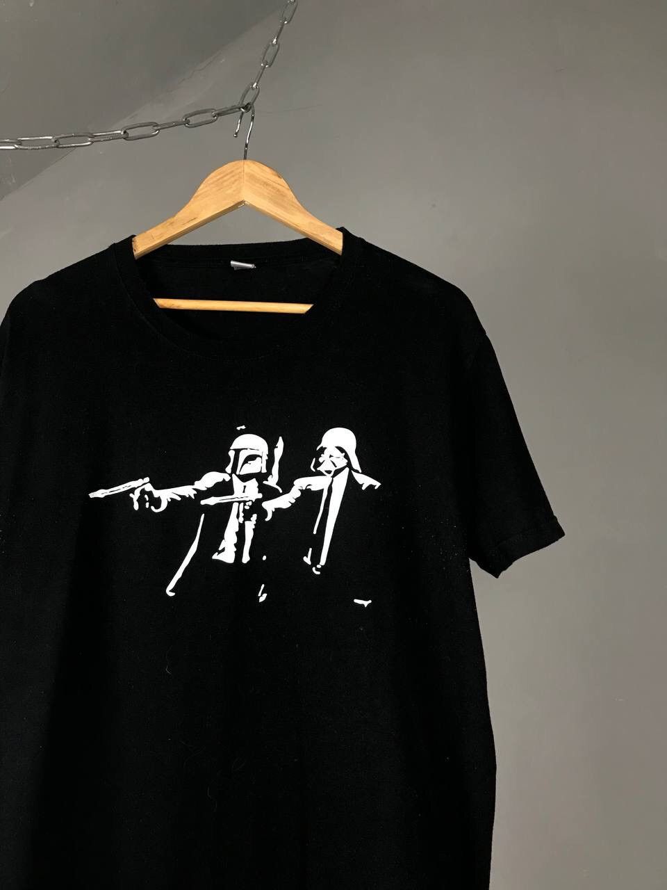 Star Wars × Vintage Pulp Fiction x Star Wars vintage cult movie tee Size US L / EU 52-54 / 3 - 2 Thumbnail