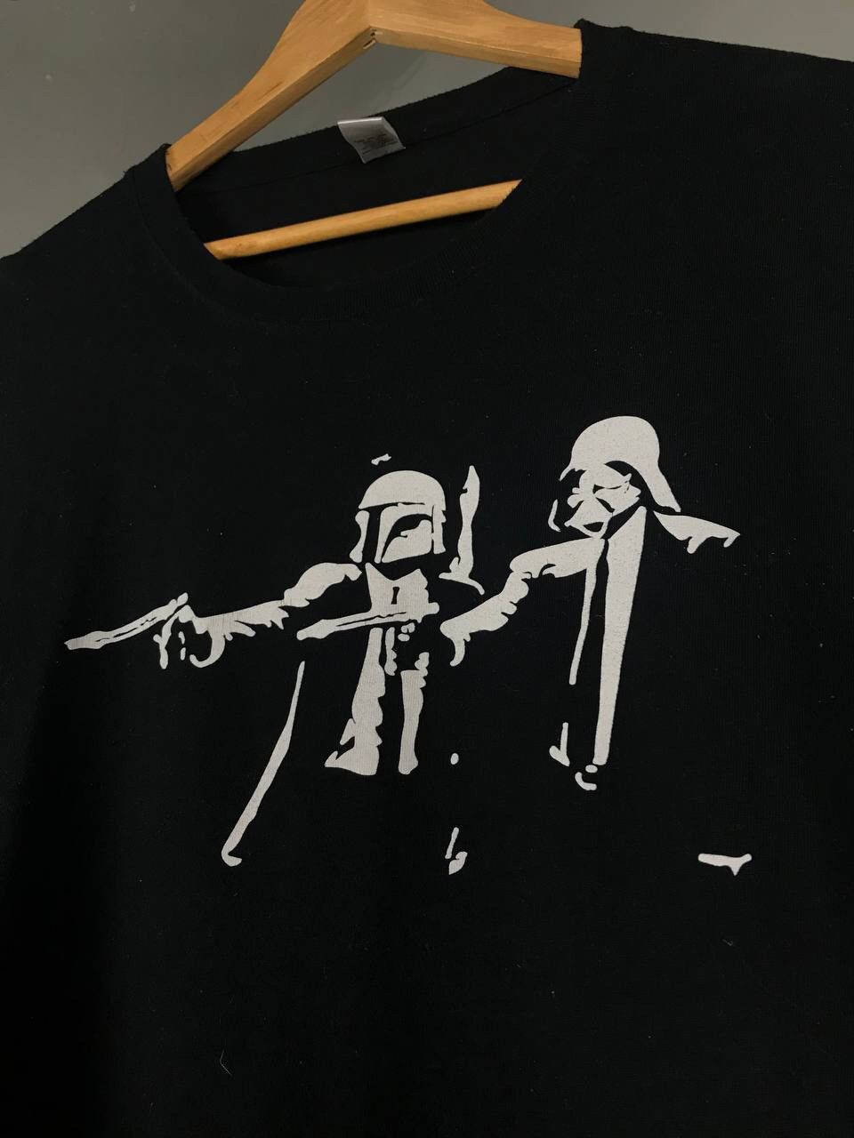 Star Wars × Vintage Pulp Fiction x Star Wars vintage cult movie tee Size US L / EU 52-54 / 3 - 3 Thumbnail