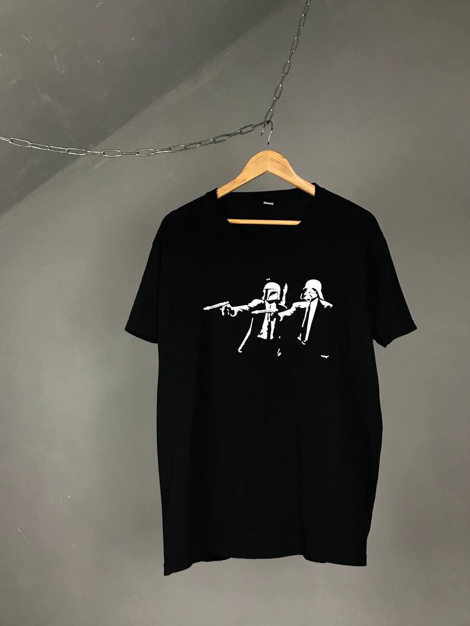 Star Wars × Vintage Pulp Fiction x Star Wars vintage cult movie tee Size US L / EU 52-54 / 3 - 1 Thumbnail