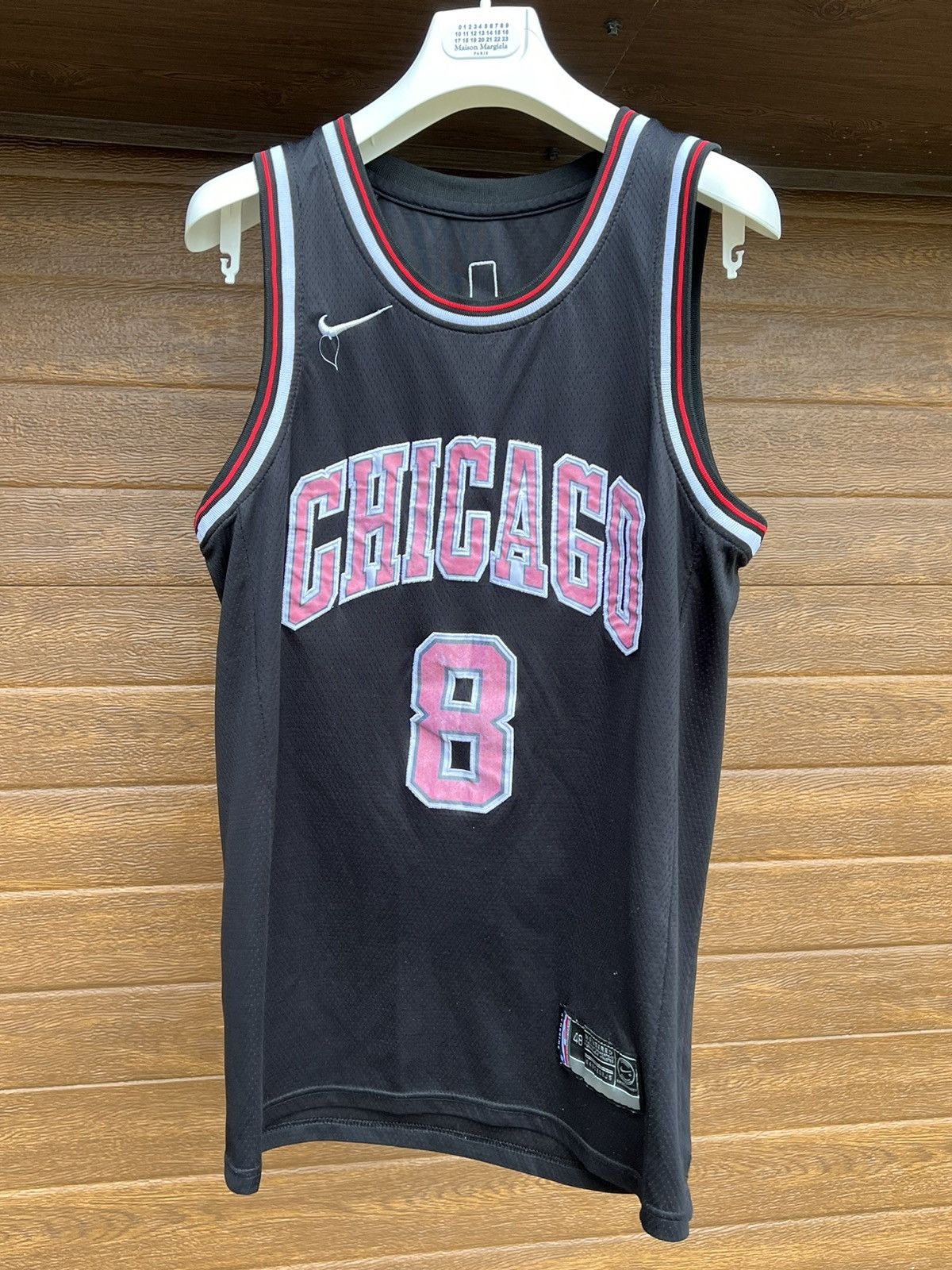 NBA × Nike × Vintage Nike Chicago Bulls T-Shirt Size US L / EU 52-54 / 3 - 1 Thumbnail