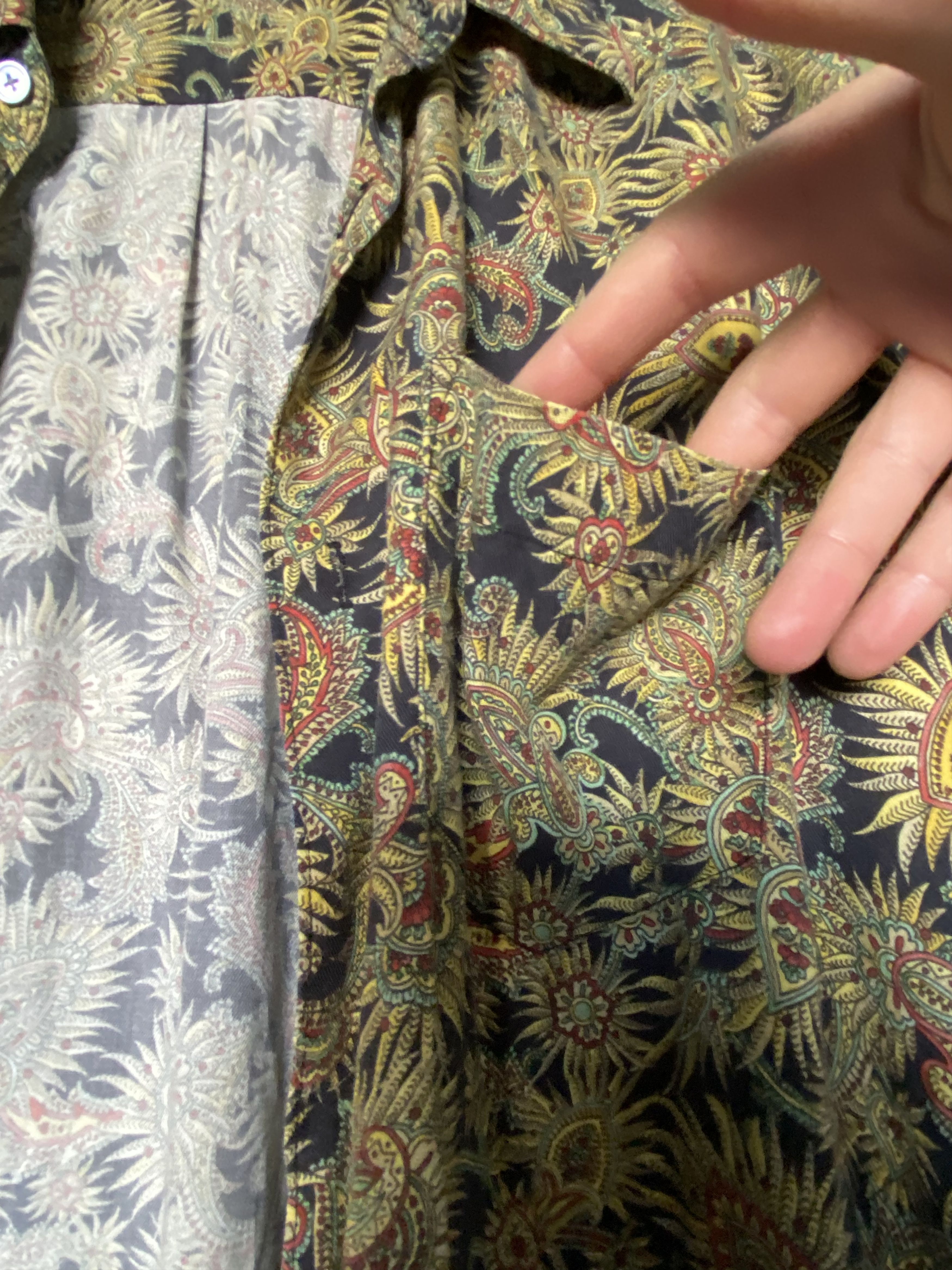 Our Legacy OUR LEGACY INITIAL SHIRT BLACK PLANTS PRINT SHIRT Size US L / EU 52-54 / 3 - 3 Thumbnail