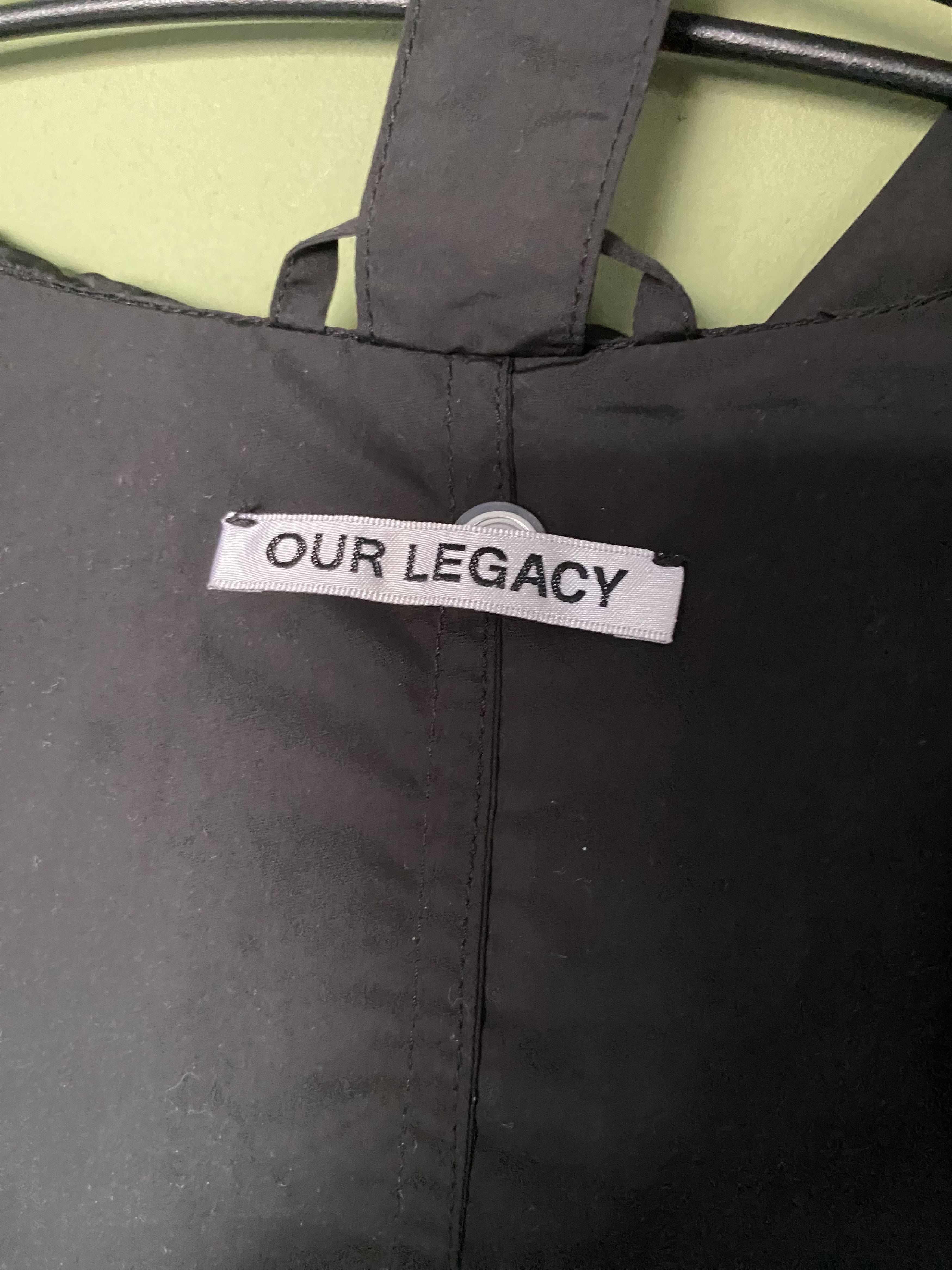 Our Legacy OUR LEGACY TECH HOODED FLY JACKET Size US M / EU 48-50 / 2 - 5 Thumbnail