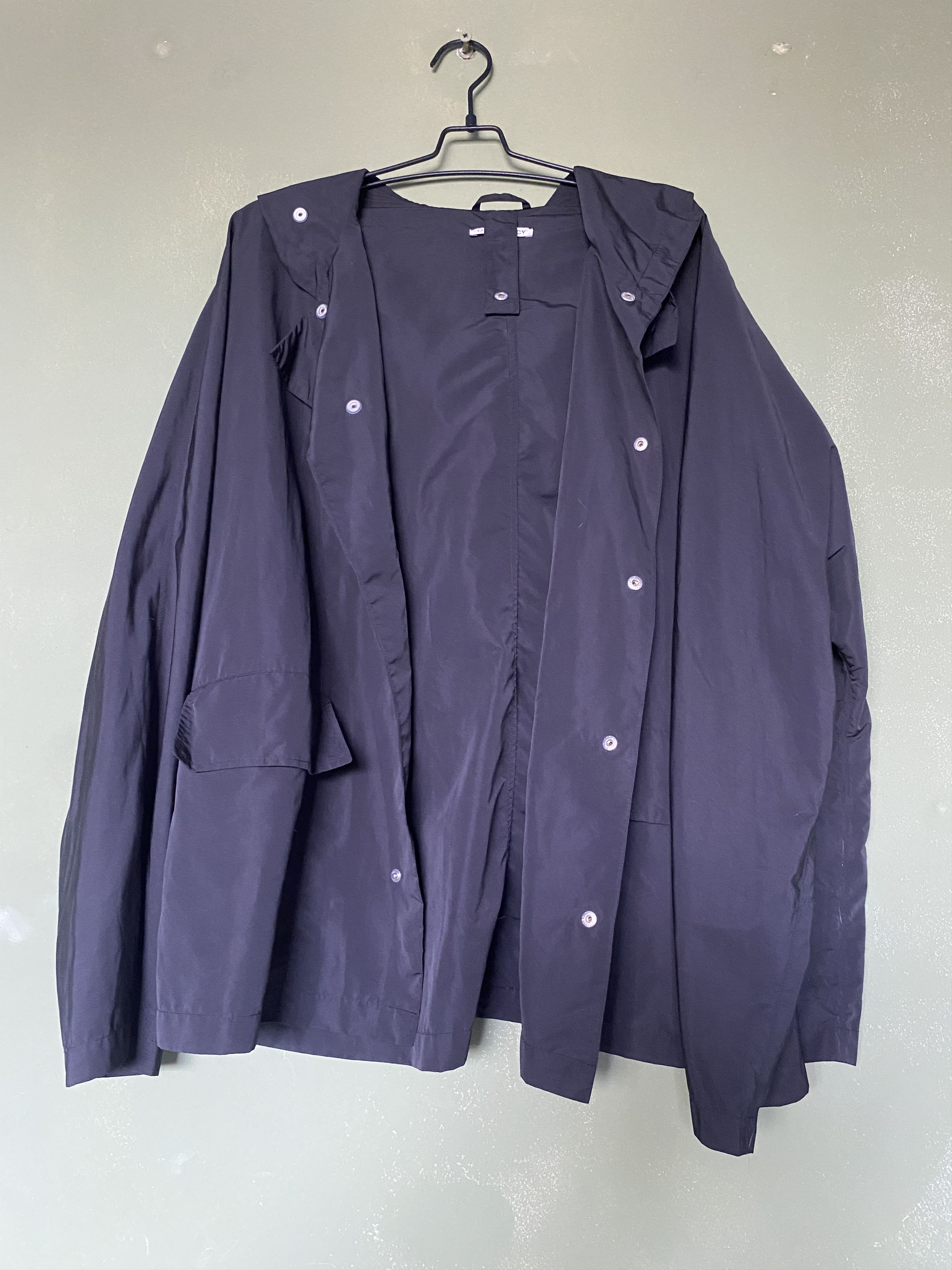 image of Our Legacy Tech Hooded Fly Jacket in Black, Men's (Size Medium)