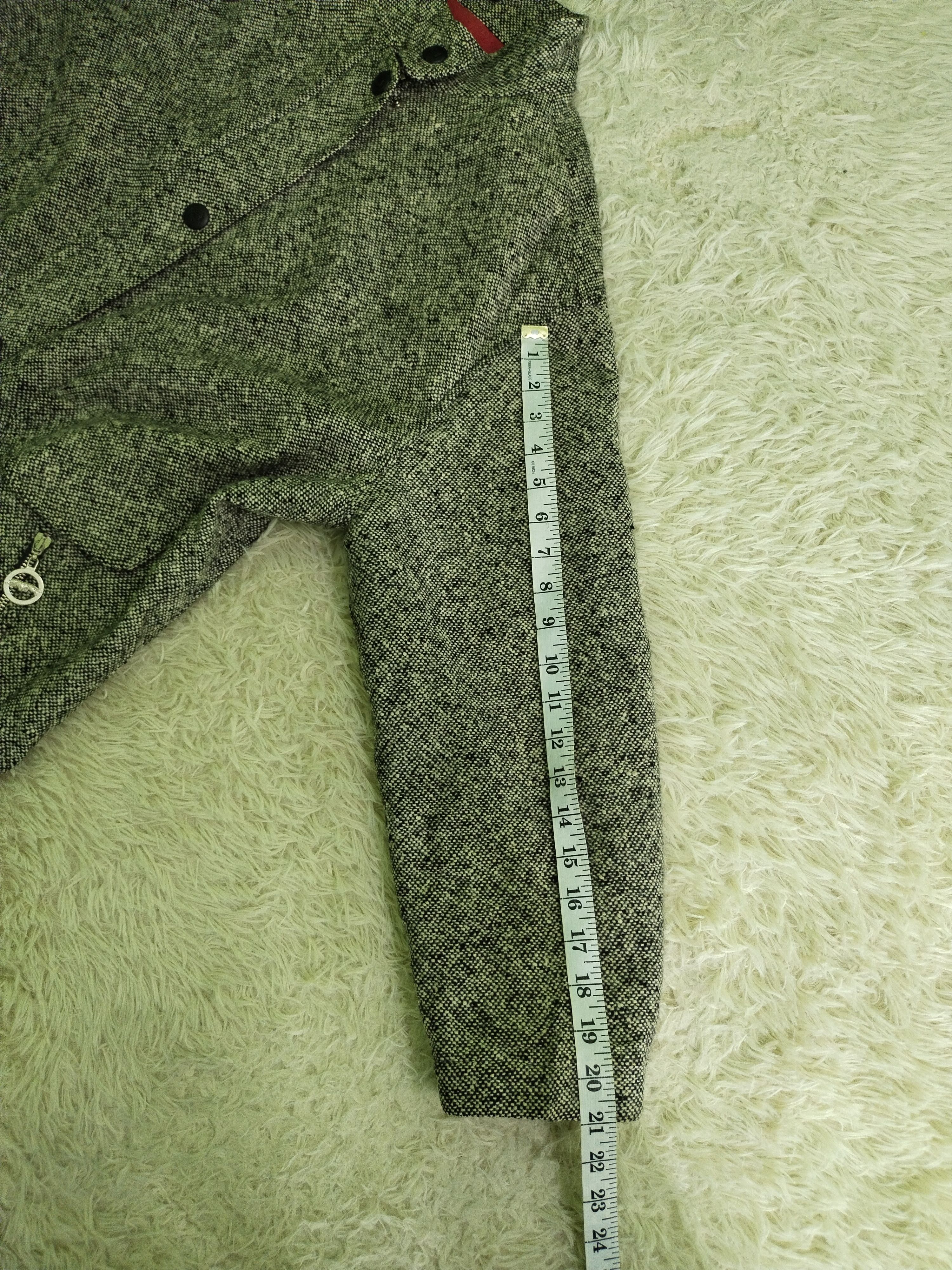 Krizia Uomo VINTAGE KRIZIA JEANS CHEETAH OGLAN WOOL HERRINGBONE COAT Size US L / EU 52-54 / 3 - 17 Thumbnail