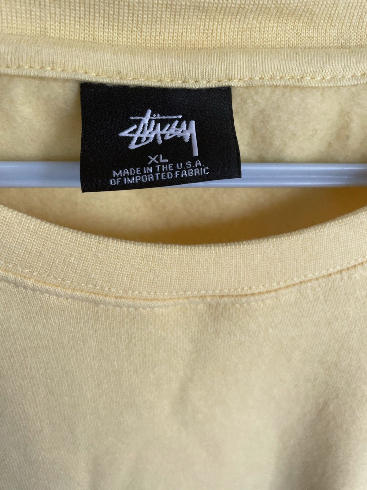 Stussy UNWORN* Embroidered Logo Crewneck LS Size XL Size US XL / EU 56 / 4 - 3 Thumbnail