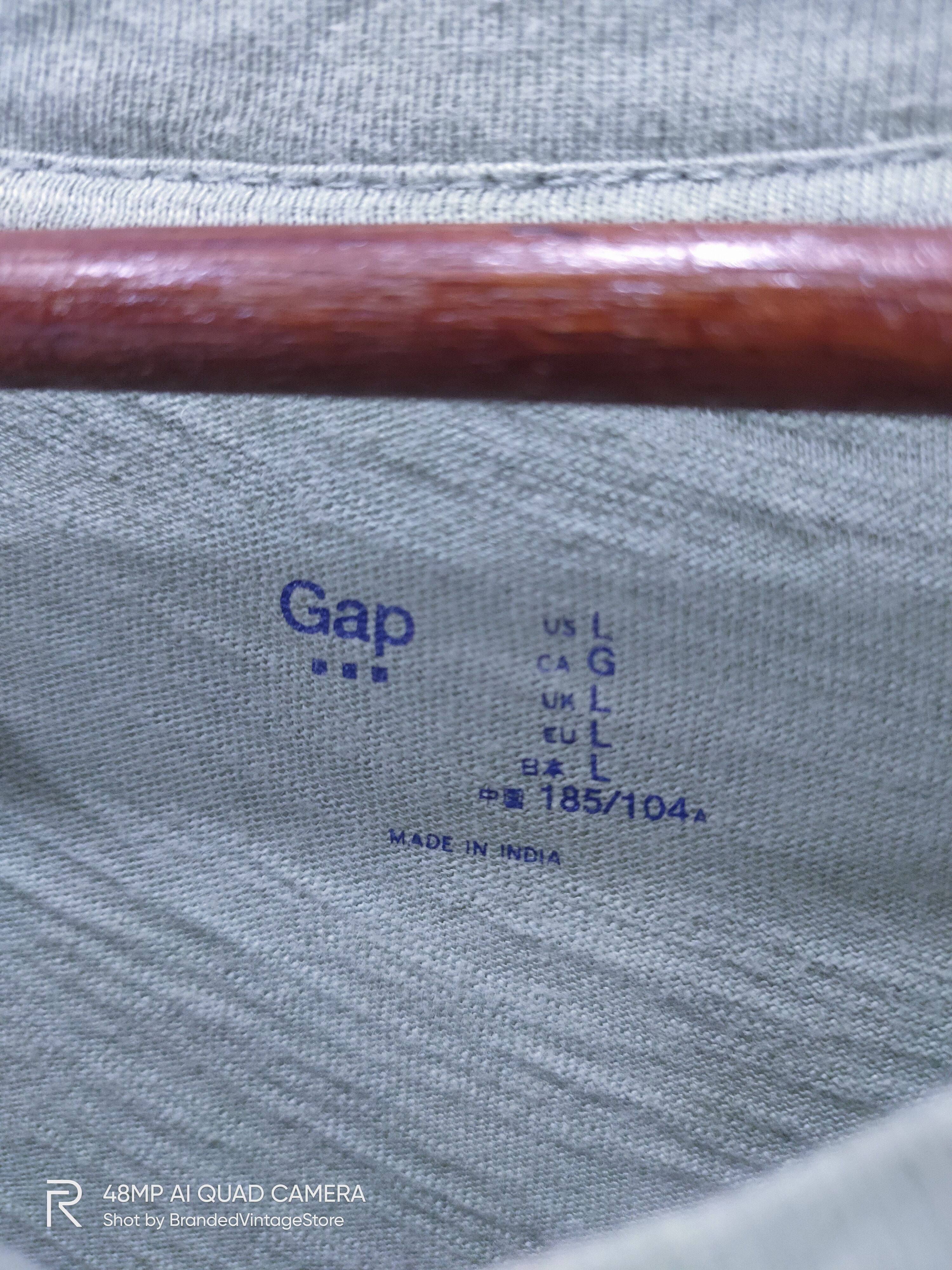Gap × Other GAP PARIS FRANCE Breathable Big Logo Graphic Streetwear Tee Size US L / EU 52-54 / 3 - 6 Thumbnail