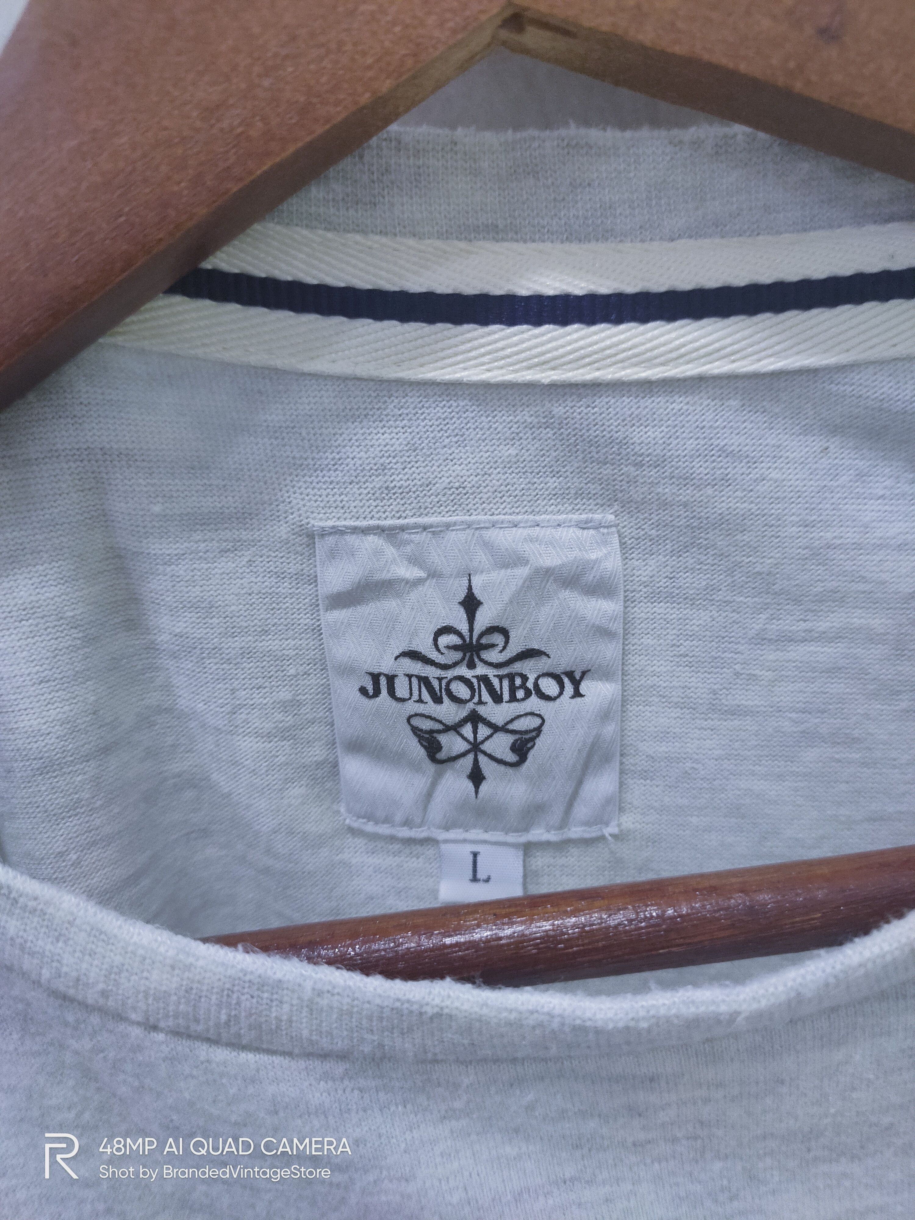 Other Vintage JUNONBOY Beach Surfing Style Streetwear Pocket Tee Size US L / EU 52-54 / 3 - 2 Thumbnail