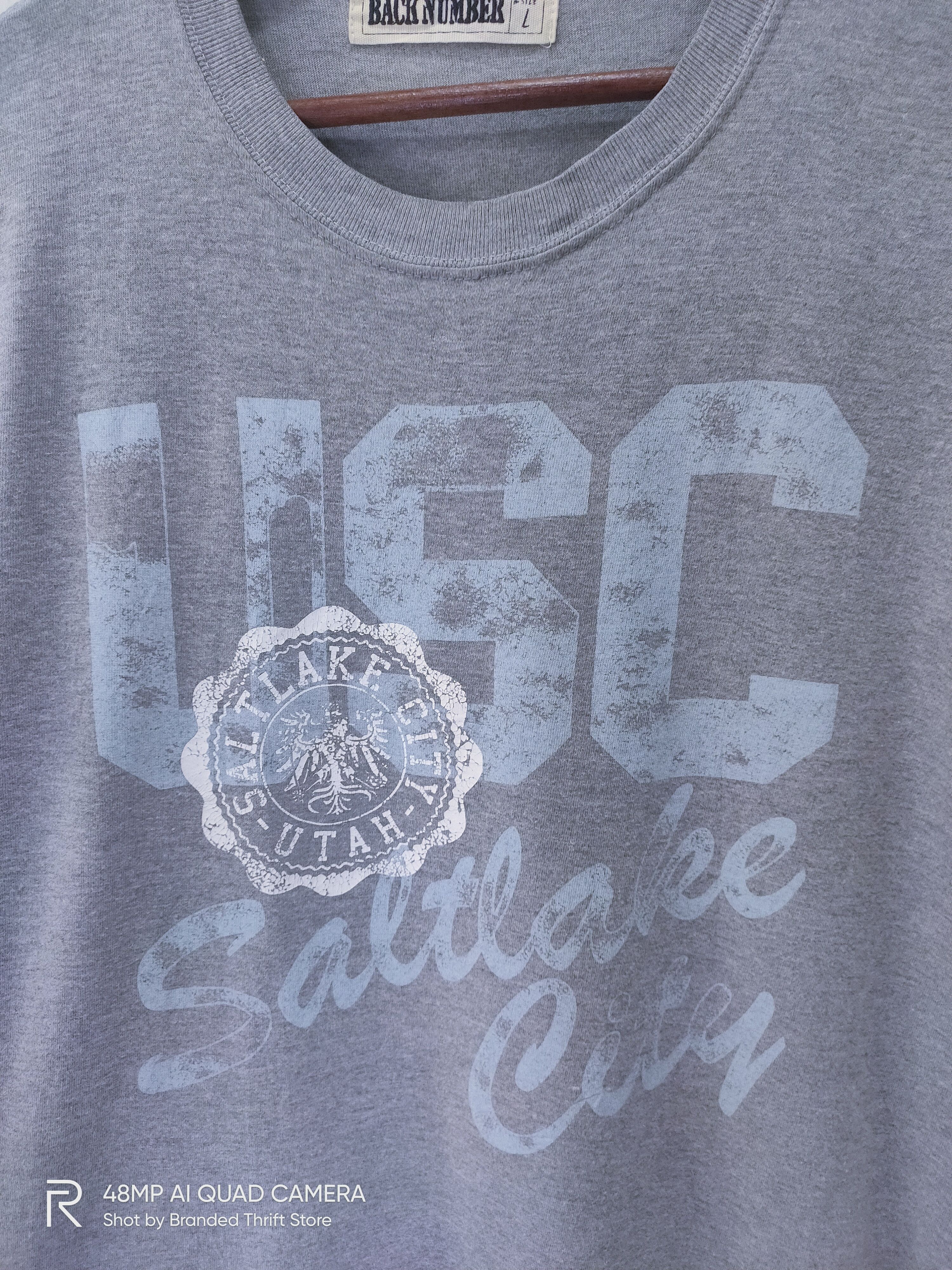 Other Vintage BACK NUMBER Southlake City Utah Streetwear Tshirt Size US L / EU 52-54 / 3 - 4 Thumbnail