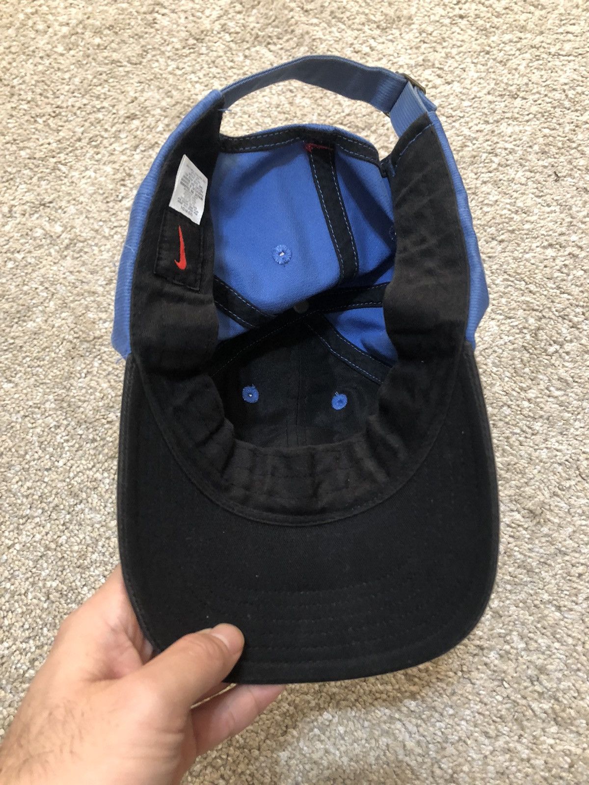 Nike 90’s Center Swoosh Circle Logo Hat Cap Strapback Nike Size ONE SIZE - 5 Thumbnail