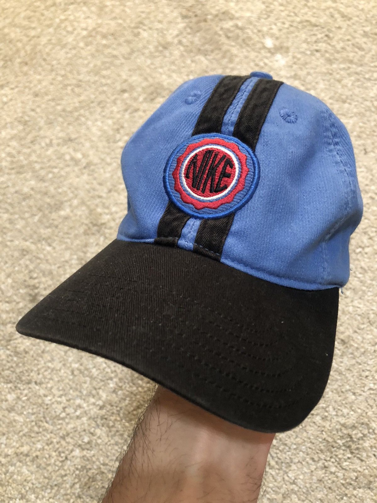 Nike 90’s Center Swoosh Circle Logo Hat Cap Strapback Nike Size ONE SIZE - 6 Thumbnail