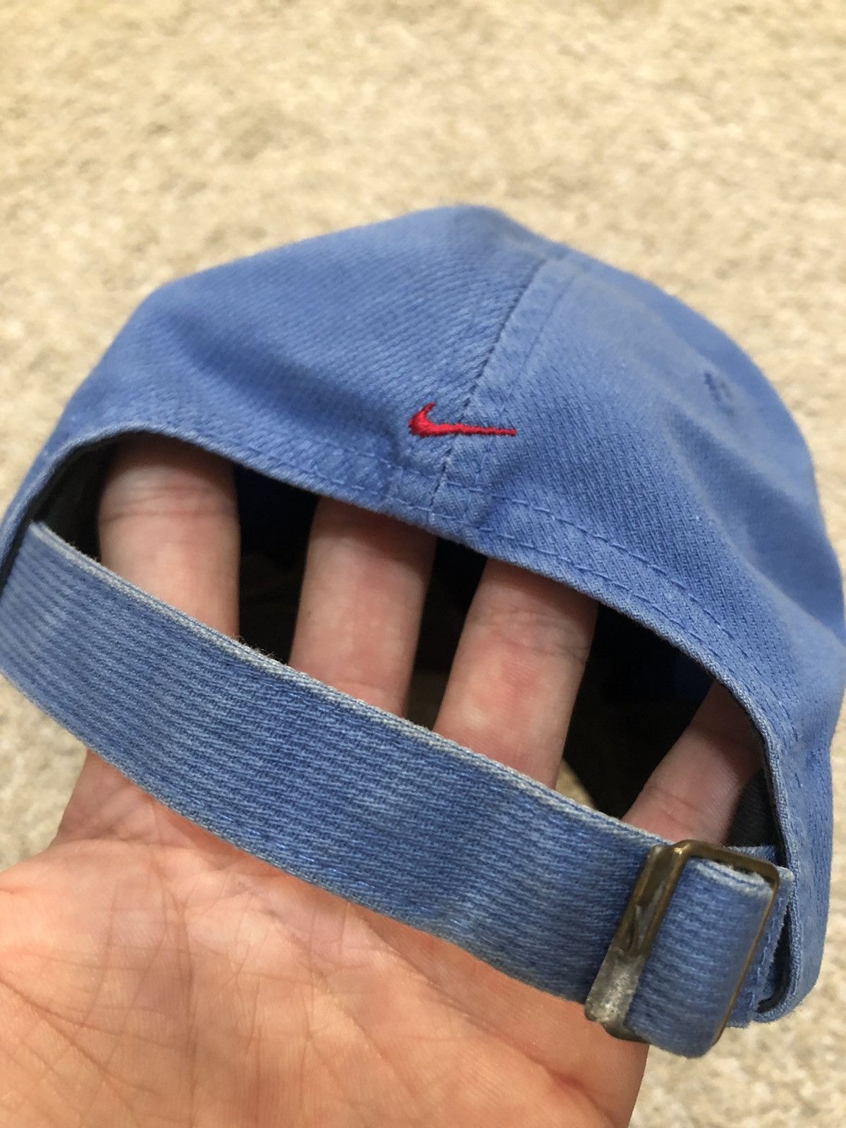 Nike 90’s Center Swoosh Circle Logo Hat Cap Strapback Nike Size ONE SIZE - 2 Thumbnail