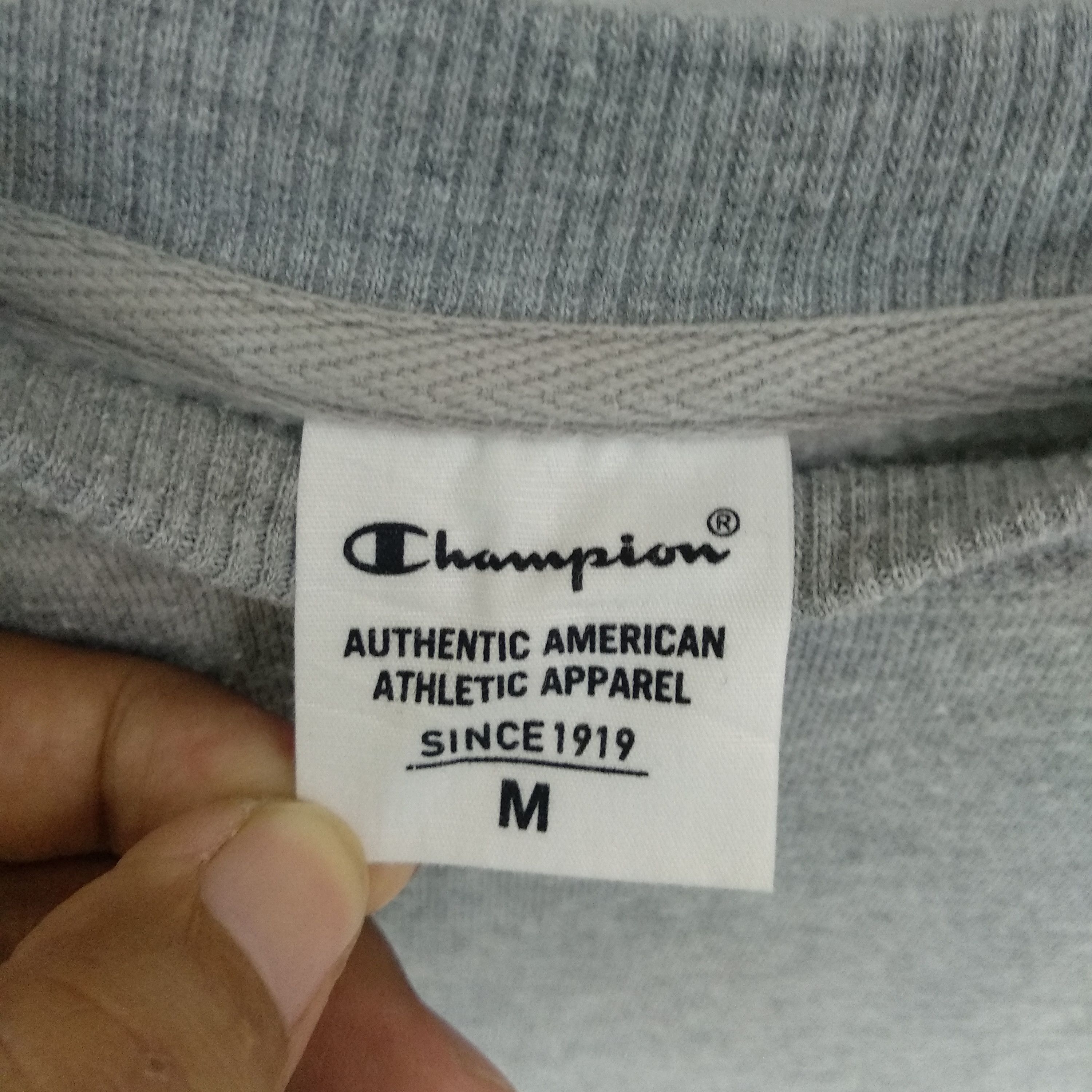 Champion CHAMPION Light Grey Jumper Sweatshirt Size M / US 6-8 / IT 42-44 - 8 Thumbnail