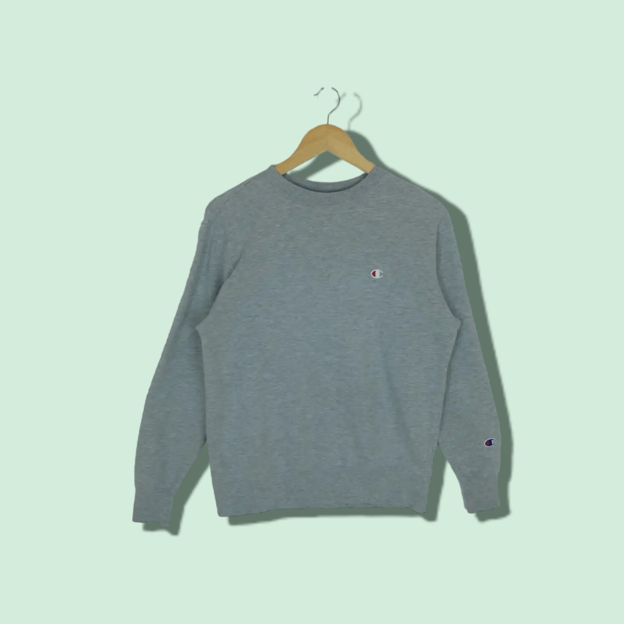 Champion CHAMPION Light Grey Jumper Sweatshirt Size M / US 6-8 / IT 42-44 - 1 Thumbnail
