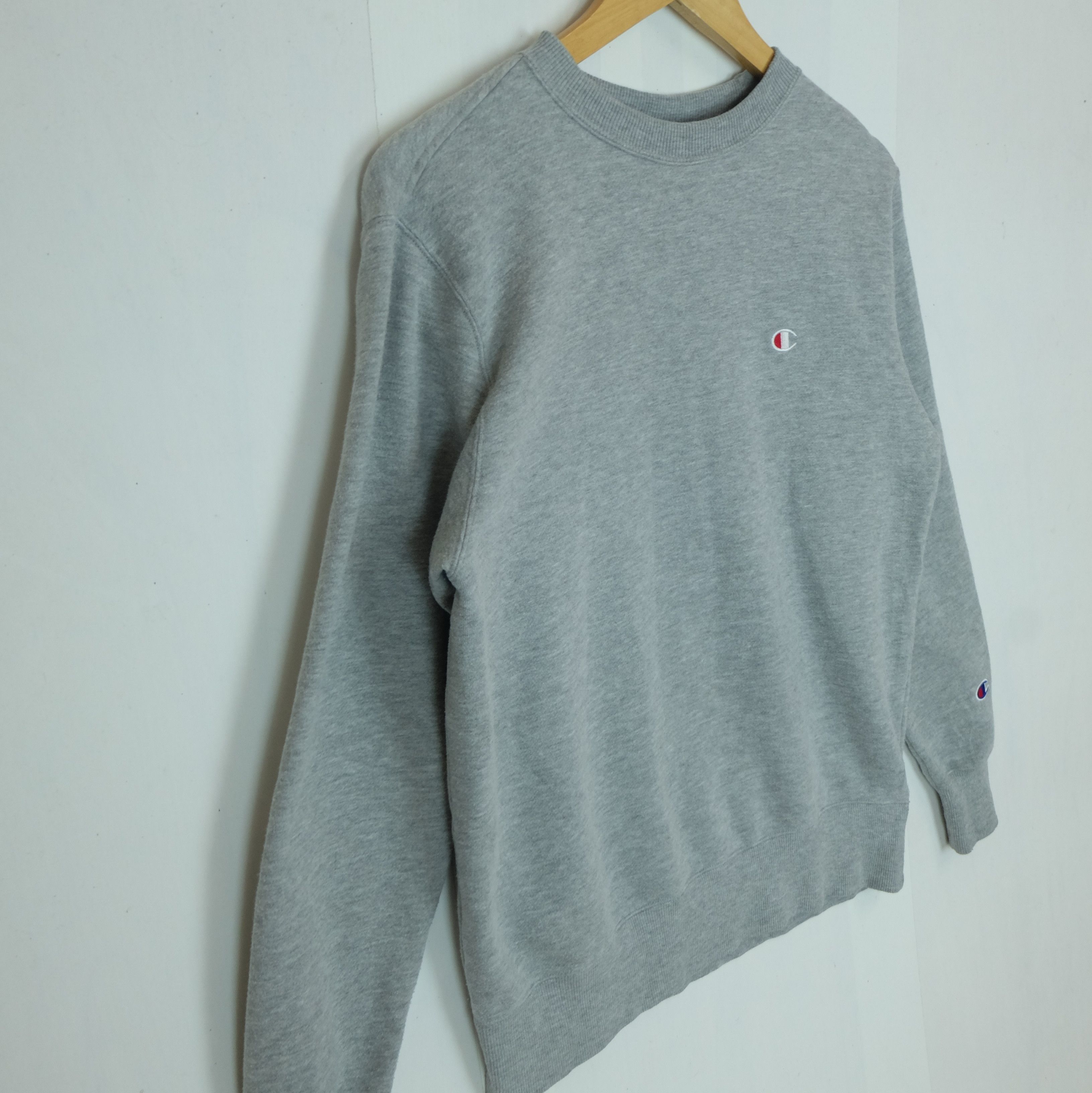 Champion CHAMPION Light Grey Jumper Sweatshirt Size M / US 6-8 / IT 42-44 - 4 Thumbnail