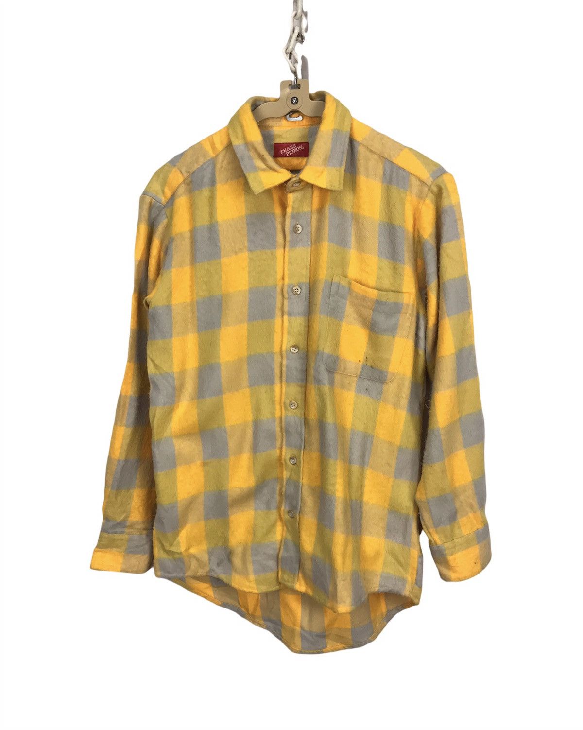 Flannel × Japanese Brand × Vintage Vintage three pigeon wool flannel Size US S / EU 44-46 / 1 - 1 Thumbnail