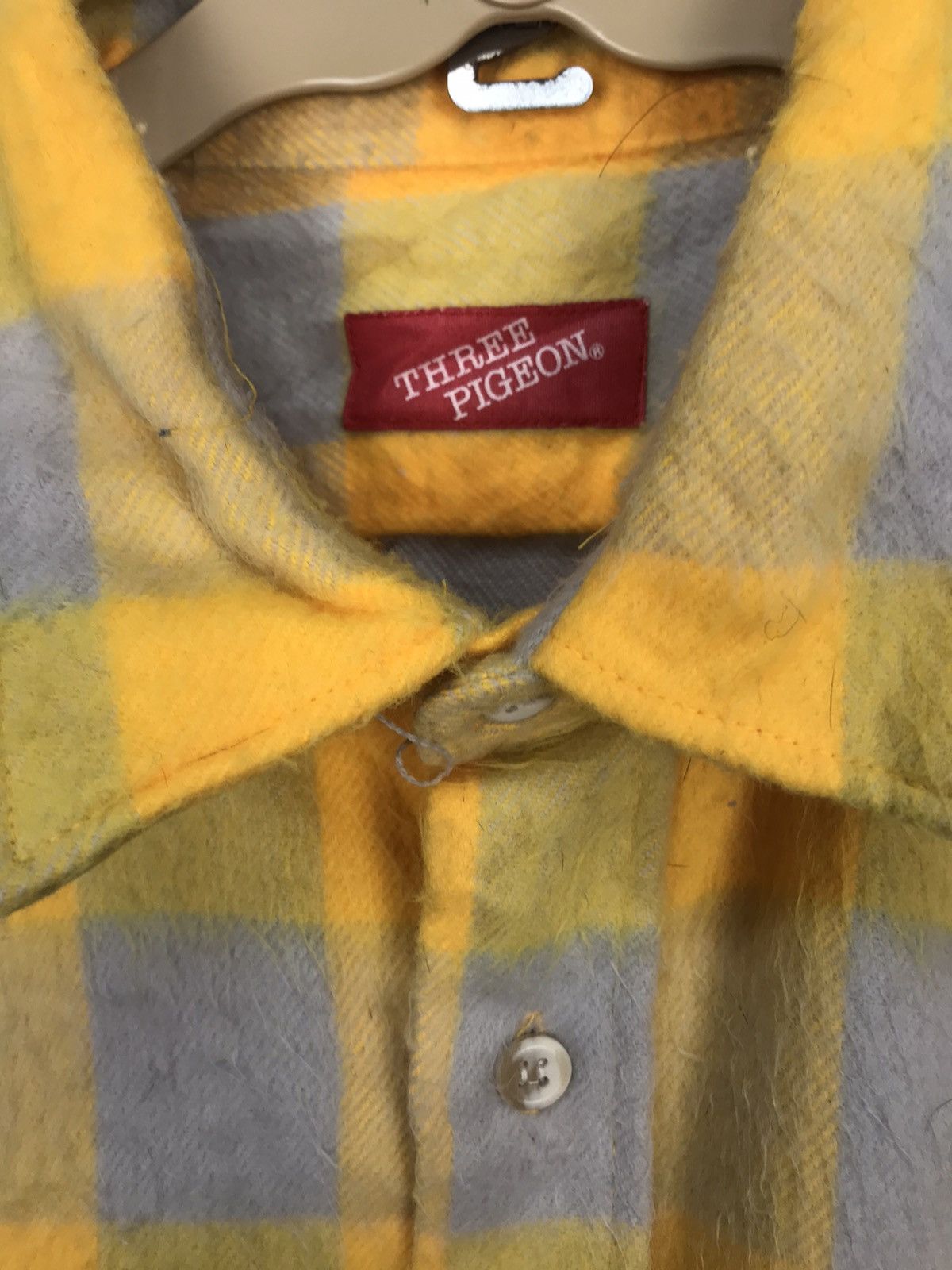 Flannel × Japanese Brand × Vintage Vintage three pigeon wool flannel Size US S / EU 44-46 / 1 - 3 Thumbnail