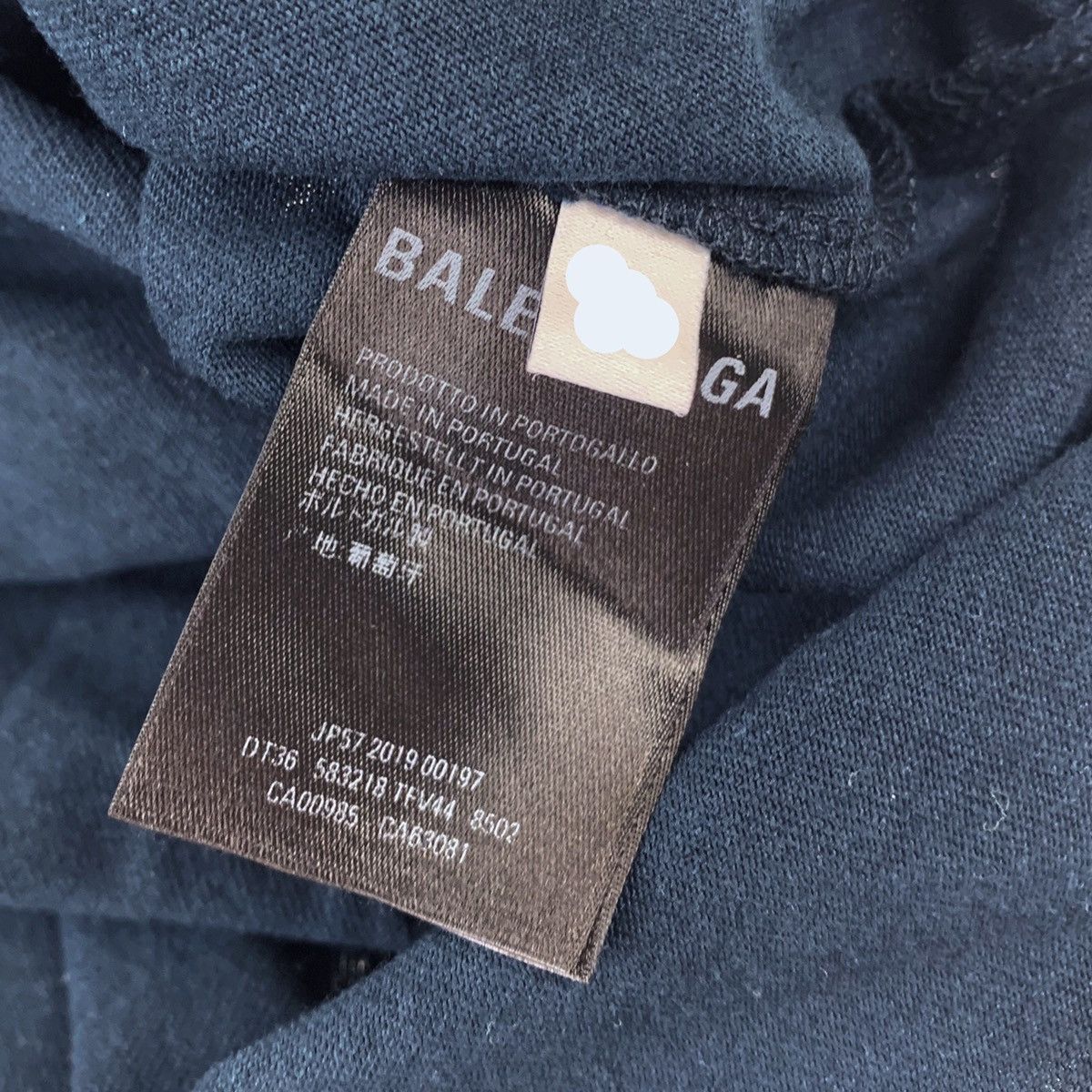 Balenciaga Balenciaga Est. 1917 Navy T Shirt Size US XXL / EU 58 / 5 - 4 Thumbnail