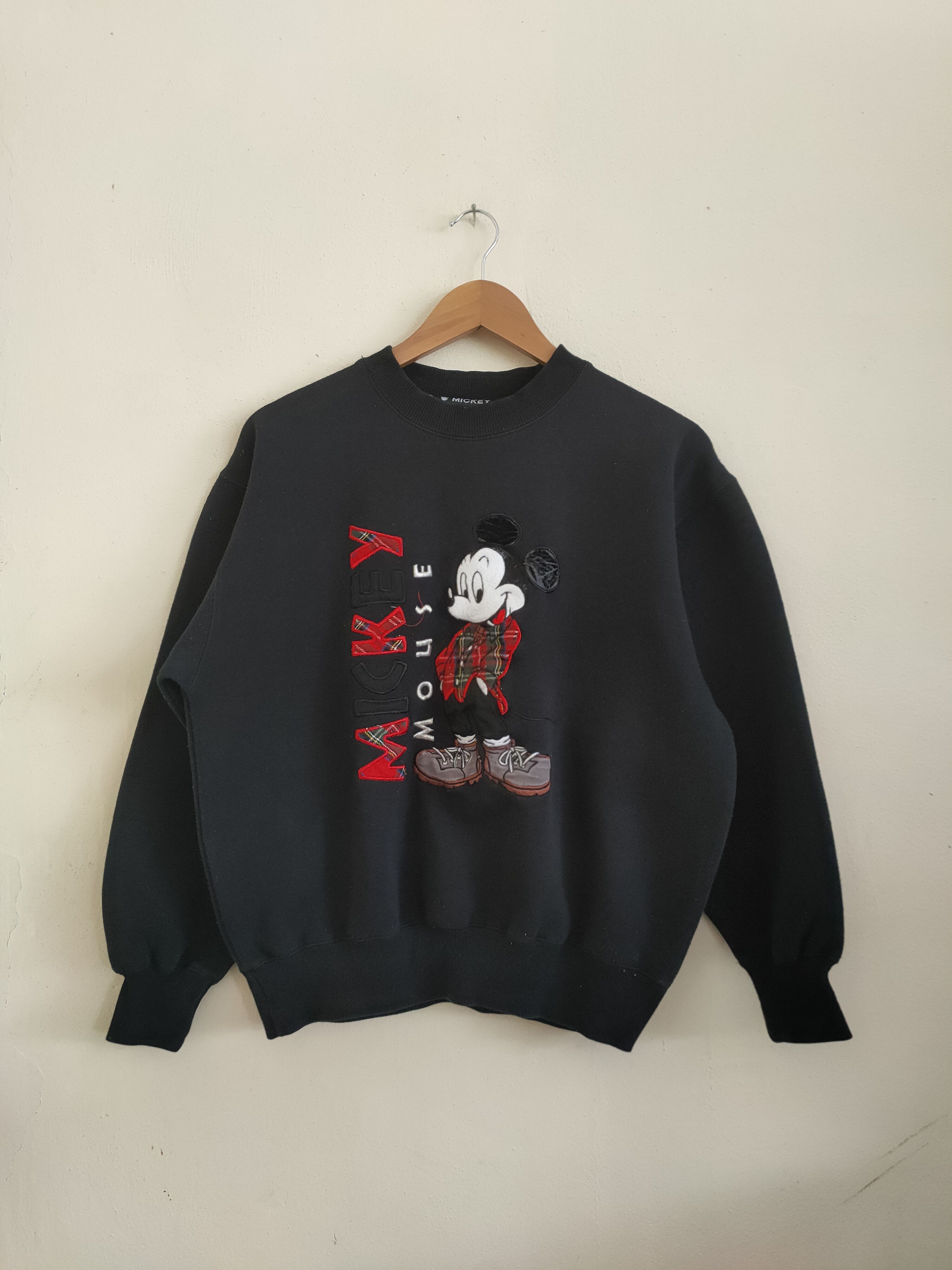 Cartoon Network × Mickey Mouse × Vintage Vintage Mickey mouse Embroidery Pullover Sweatshirts Size US M / EU 48-50 / 2 - 1 Thumbnail