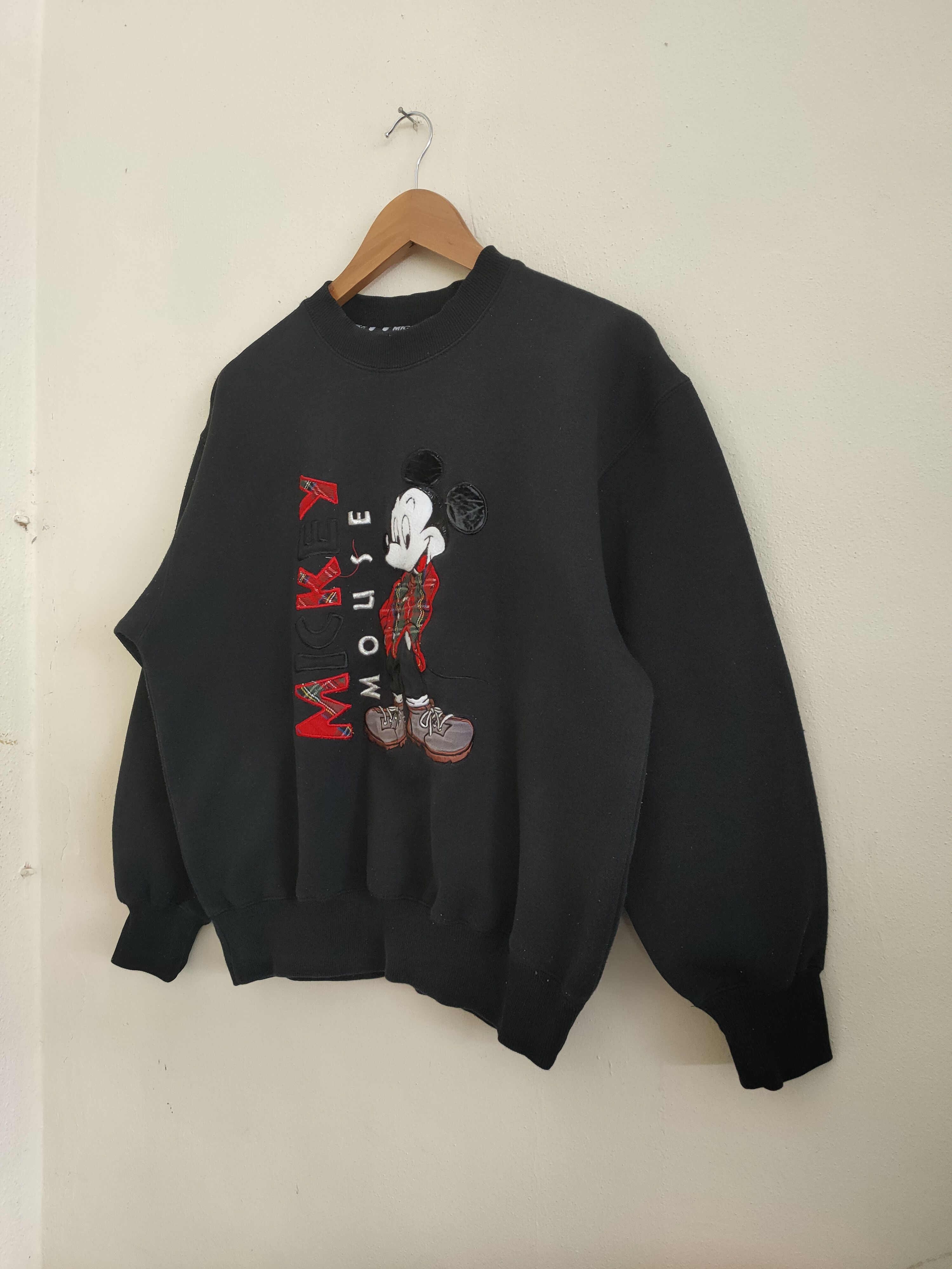 Cartoon Network × Mickey Mouse × Vintage Vintage Mickey mouse Embroidery Pullover Sweatshirts Size US M / EU 48-50 / 2 - 4 Thumbnail
