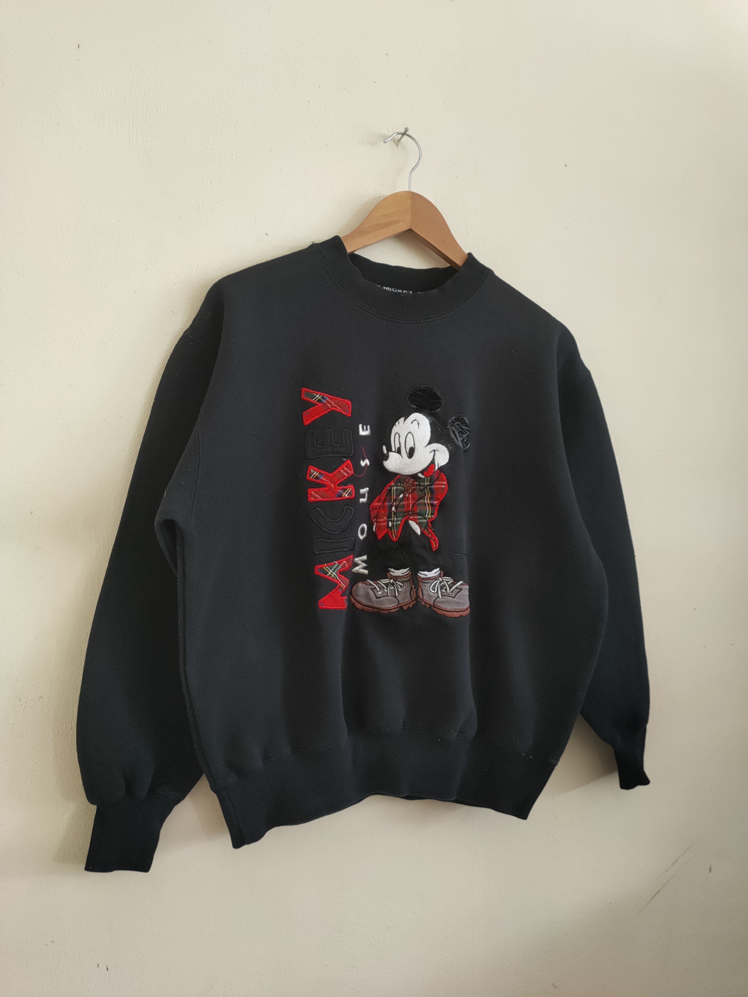 Cartoon Network × Mickey Mouse × Vintage Vintage Mickey mouse Embroidery Pullover Sweatshirts Size US M / EU 48-50 / 2 - 3 Thumbnail