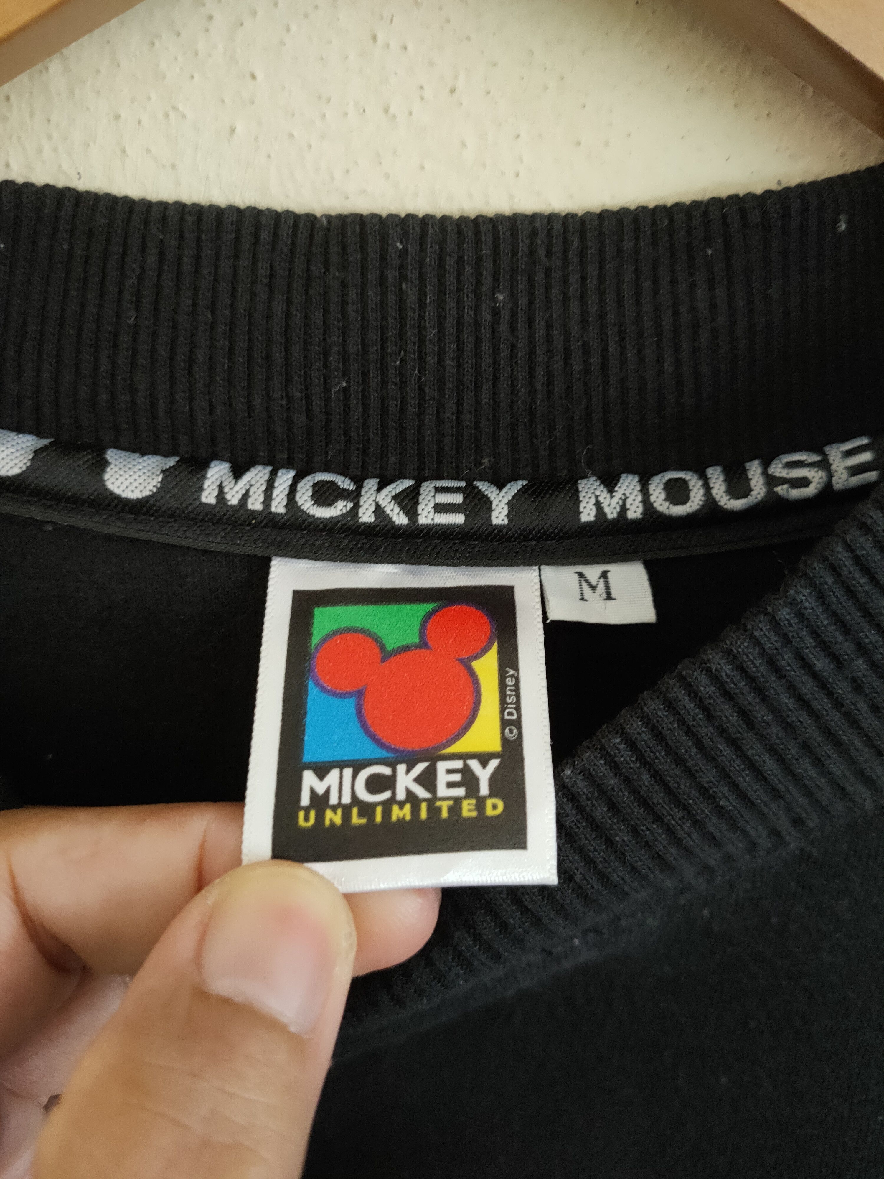 Cartoon Network × Mickey Mouse × Vintage Vintage Mickey mouse Embroidery Pullover Sweatshirts Size US M / EU 48-50 / 2 - 5 Thumbnail