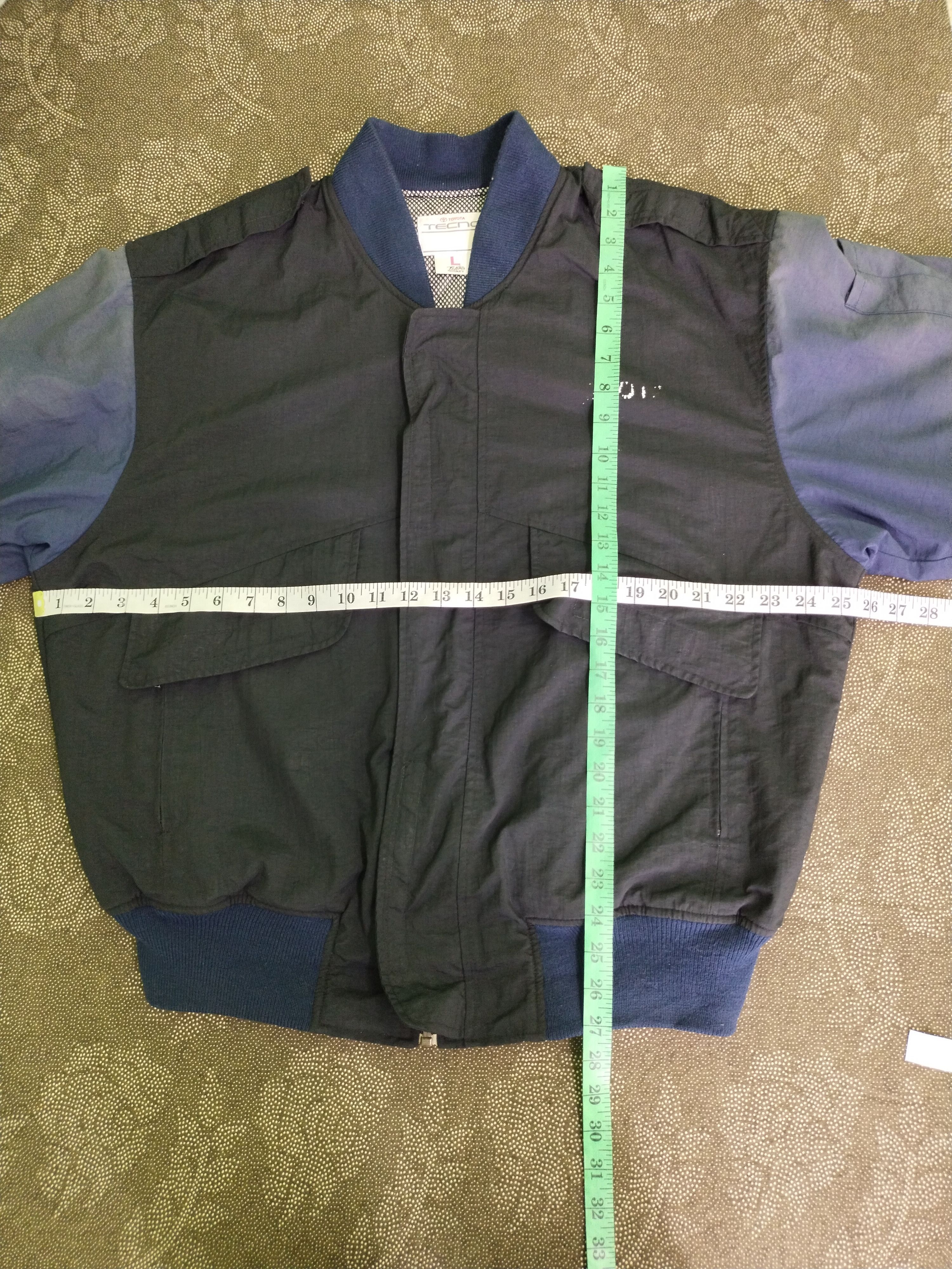 Japanese Brand × Sports Specialties × Vintage VINTAGE TOYOTA TECNO BOMBER JACKET Size US L / EU 52-54 / 3 - 15 Thumbnail
