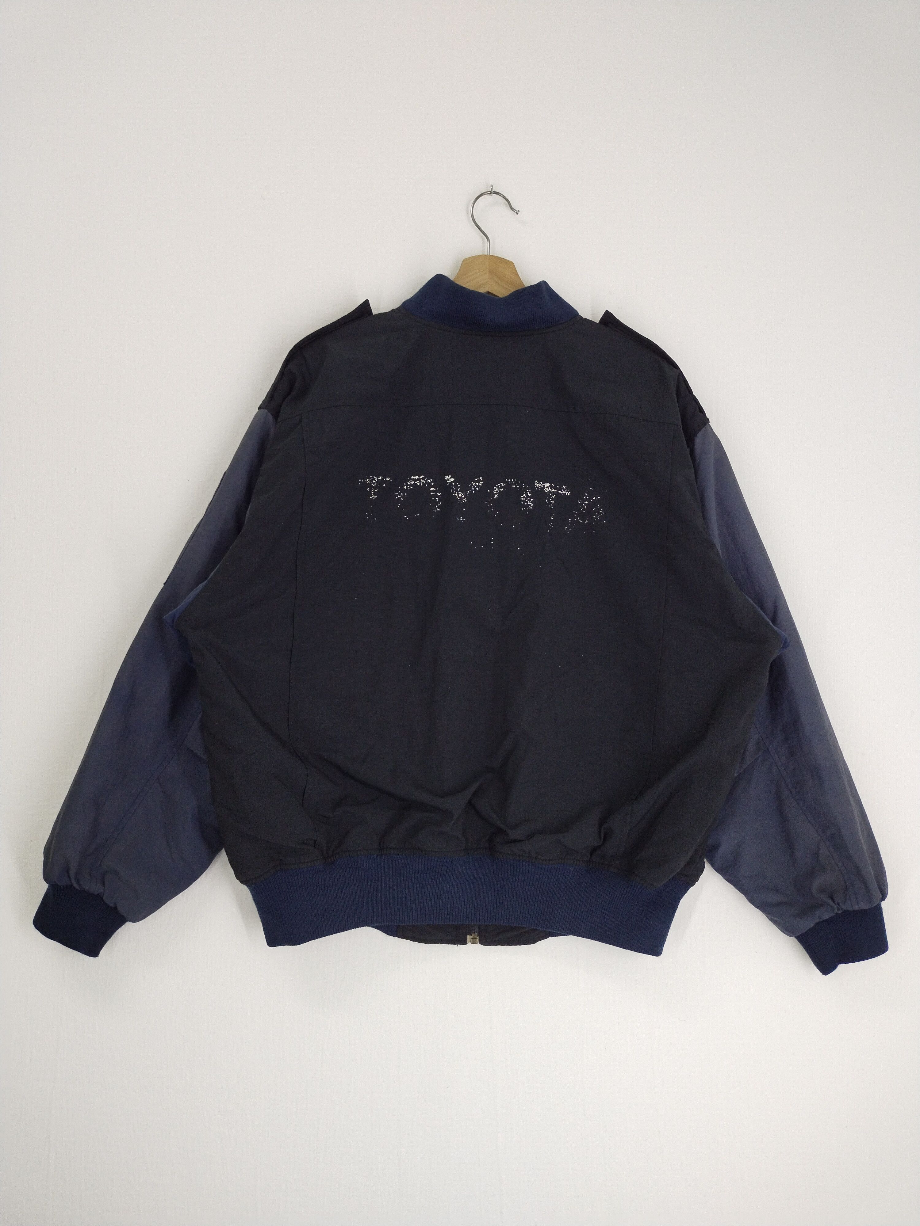 Japanese Brand × Sports Specialties × Vintage VINTAGE TOYOTA TECNO BOMBER JACKET Size US L / EU 52-54 / 3 - 10 Thumbnail
