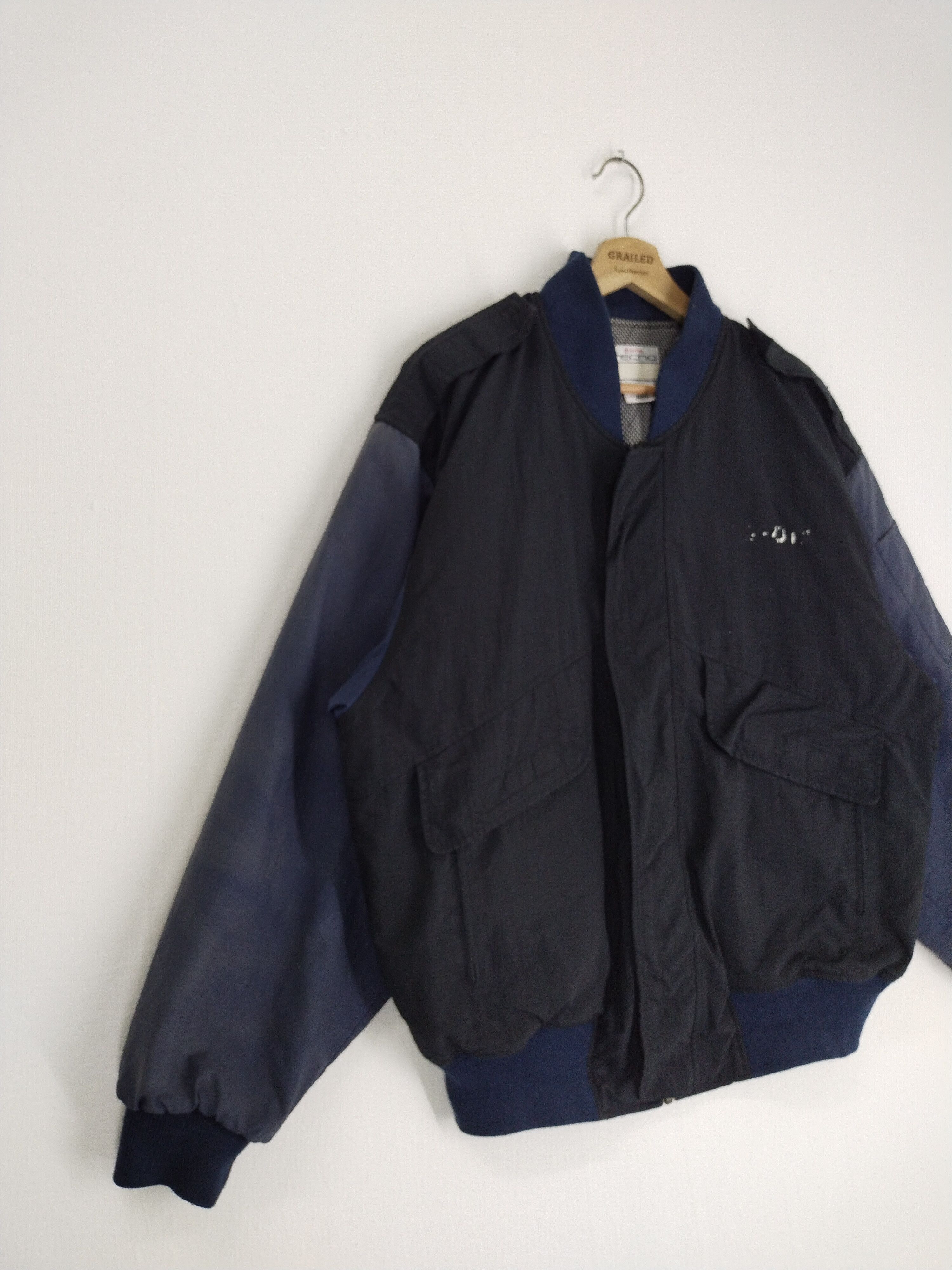 Japanese Brand × Sports Specialties × Vintage VINTAGE TOYOTA TECNO BOMBER JACKET Size US L / EU 52-54 / 3 - 4 Thumbnail