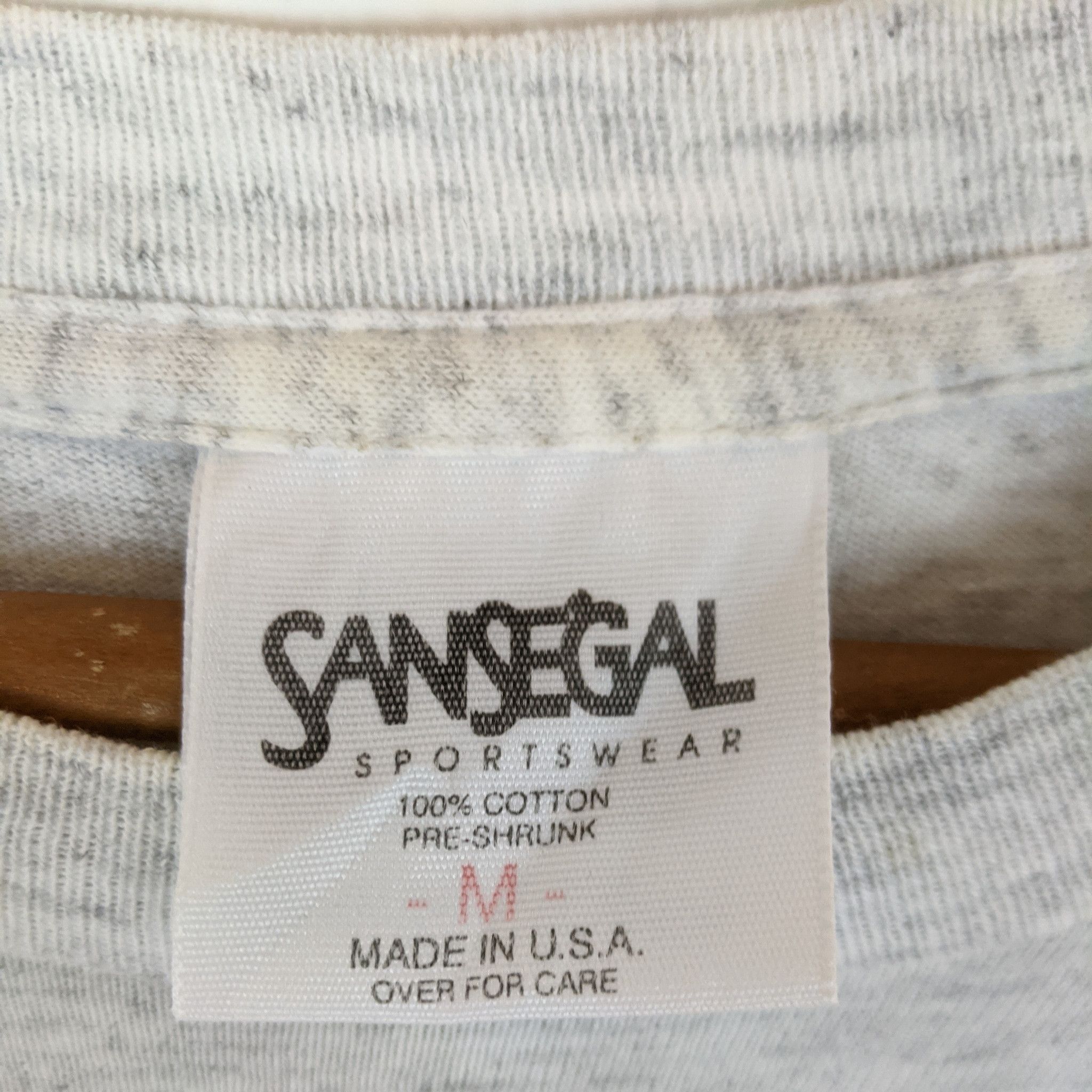 Vintage 80's SANSEGAL Guam Hawaii Tiger Single Stitches T-Shirt Size US M / EU 48-50 / 2 - 16 Thumbnail