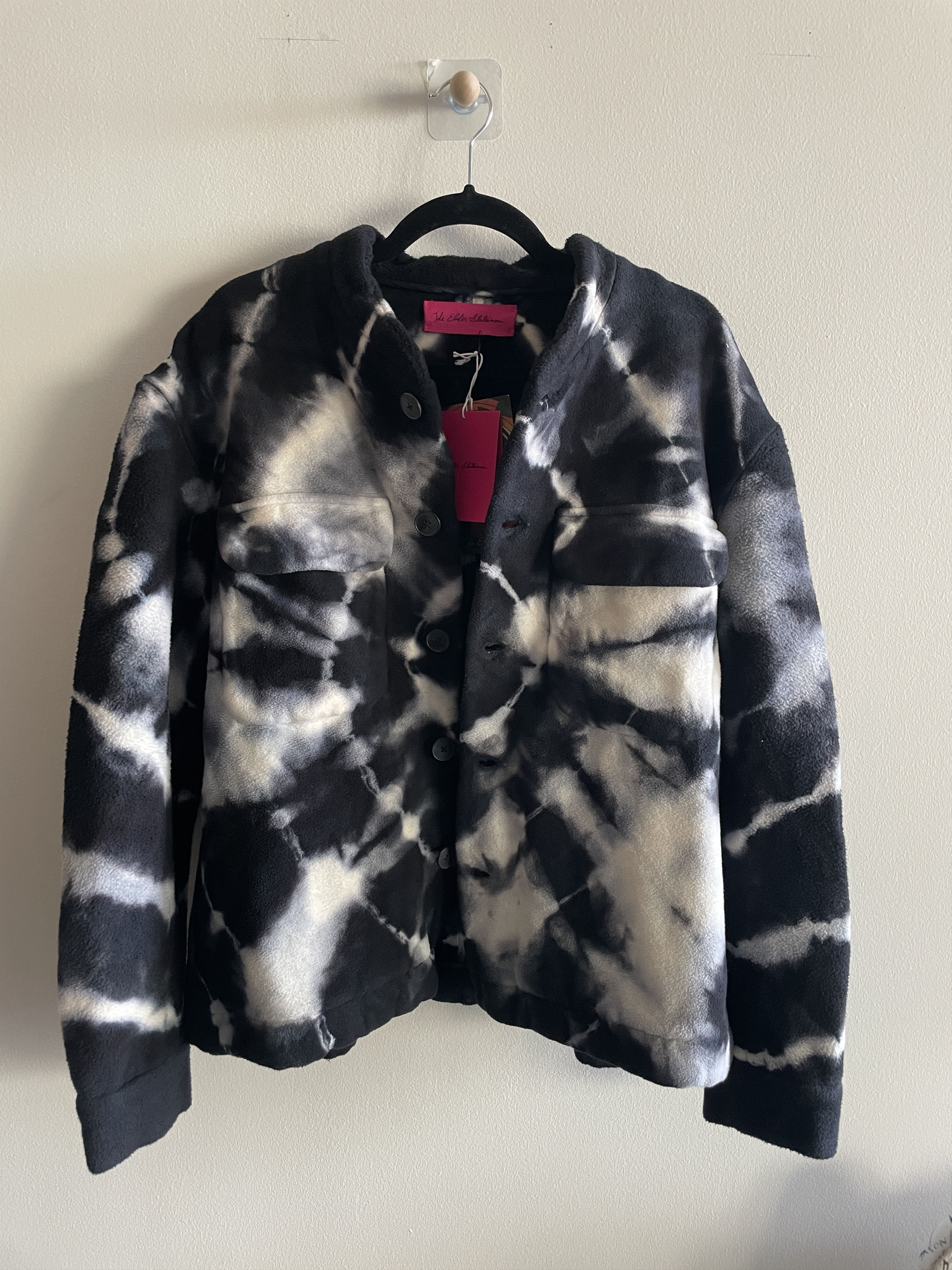 The Elder Statesman BNWT Fleece Tie Dye Jacket Size US M / EU 48-50 / 2 - 1 Thumbnail