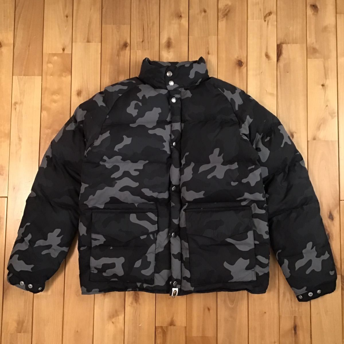 Bape Puffer Jacket | Grailed