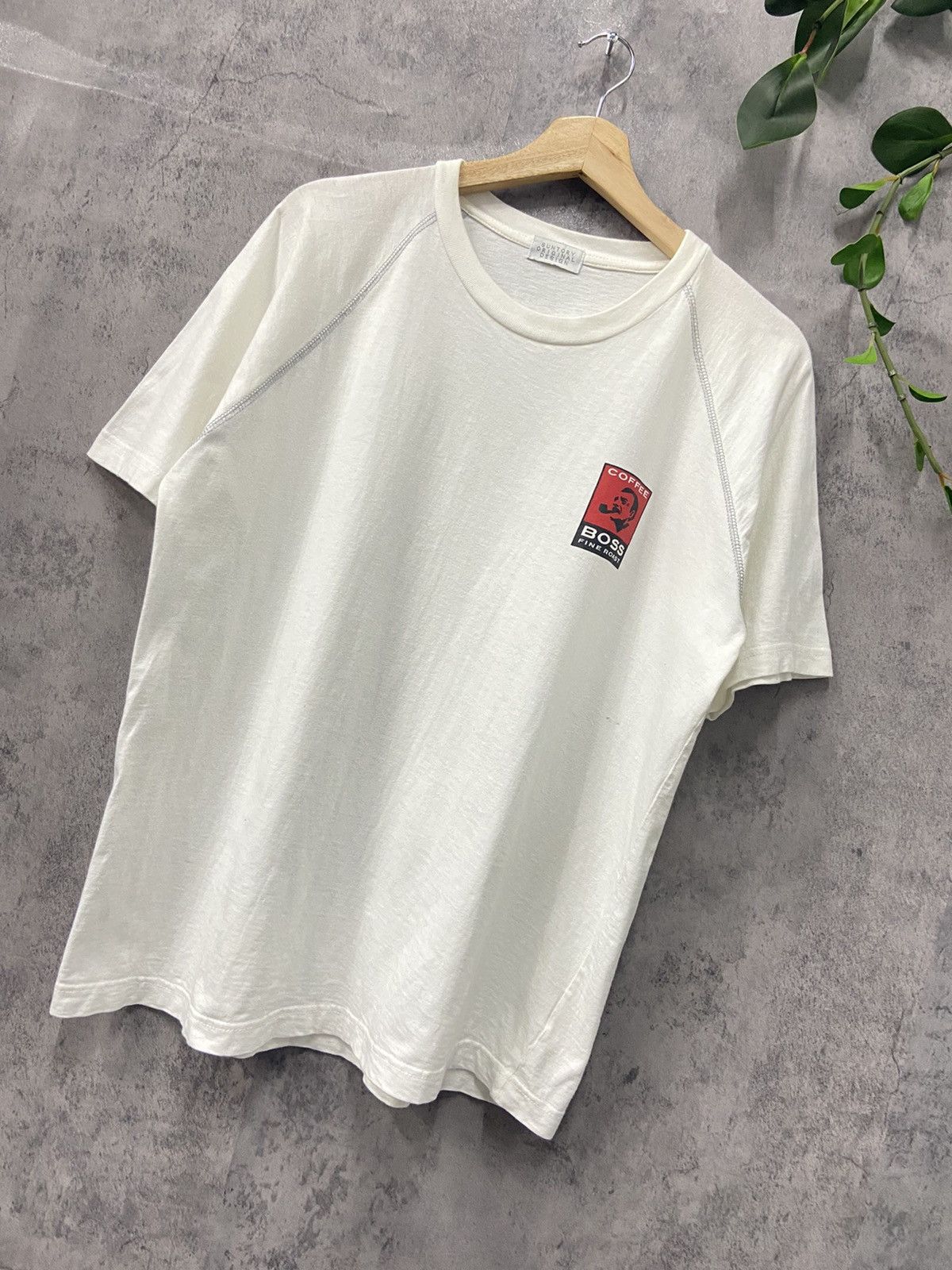 Japanese Brand × Vintage Vintage Suntory Original Design Coffee Boss Fine Roast Tee Size US M / EU 48-50 / 2 - 3 Thumbnail