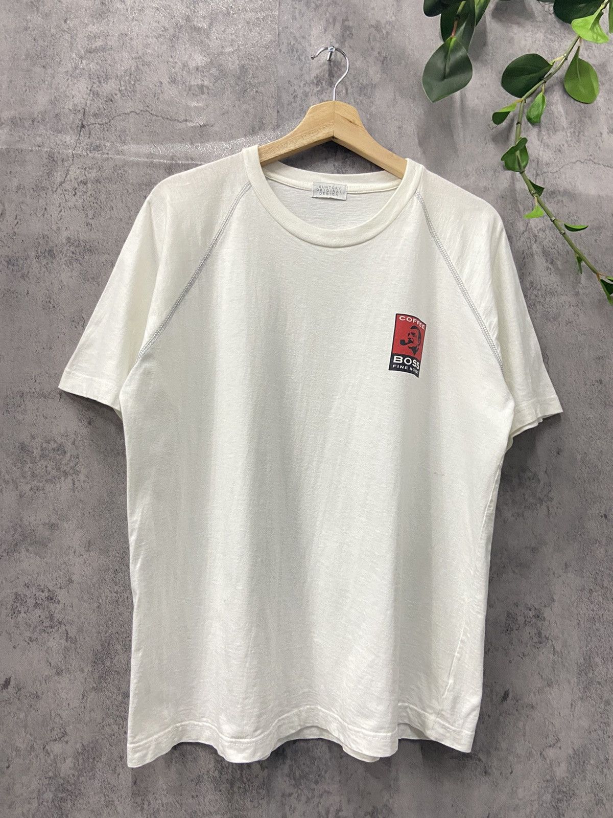 Japanese Brand × Vintage Vintage Suntory Original Design Coffee Boss Fine Roast Tee Size US M / EU 48-50 / 2 - 4 Thumbnail