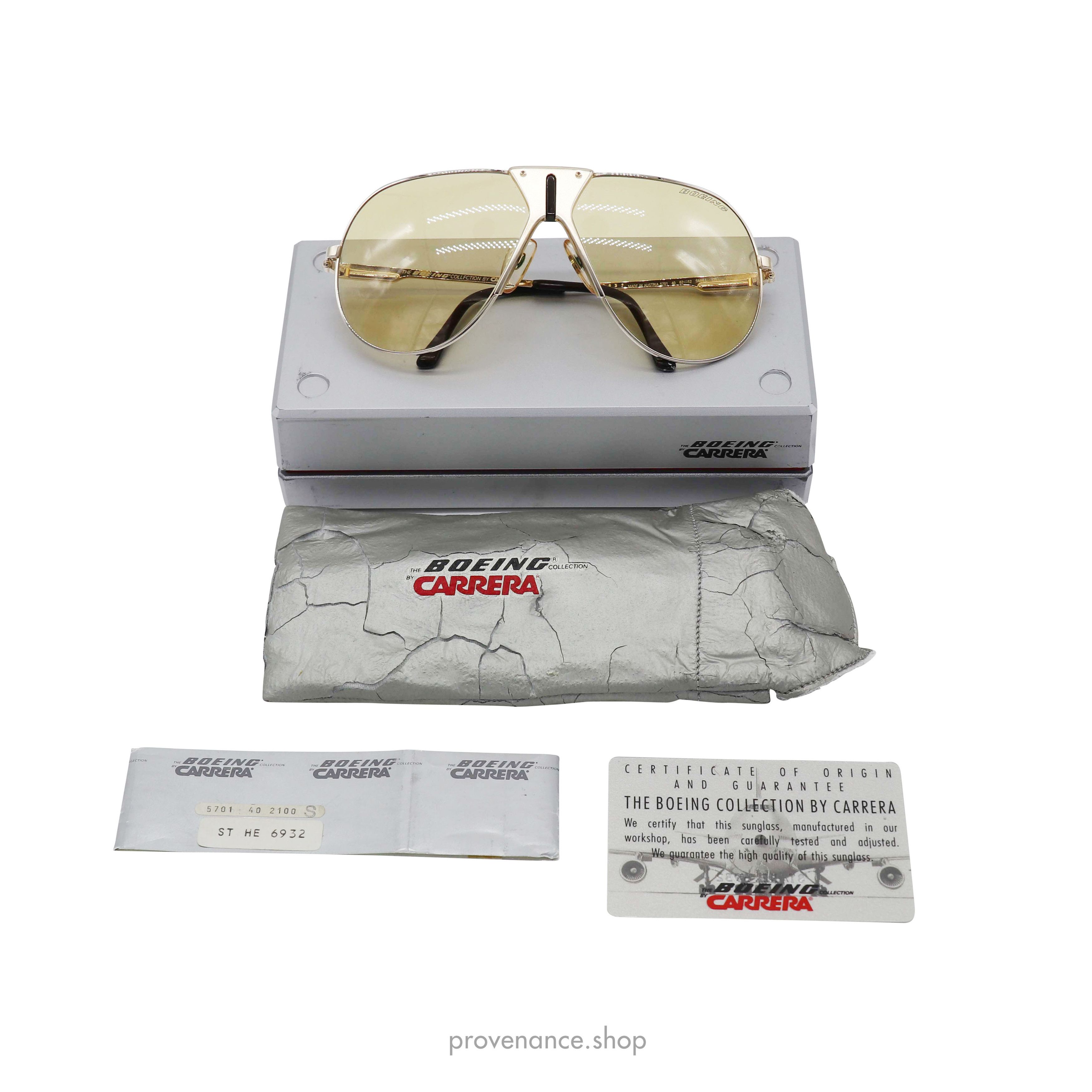 Carrera 🔴 Boeing Carrera 5701 Vintage Sunglasses Size ONE SIZE - 2 Thumbnail