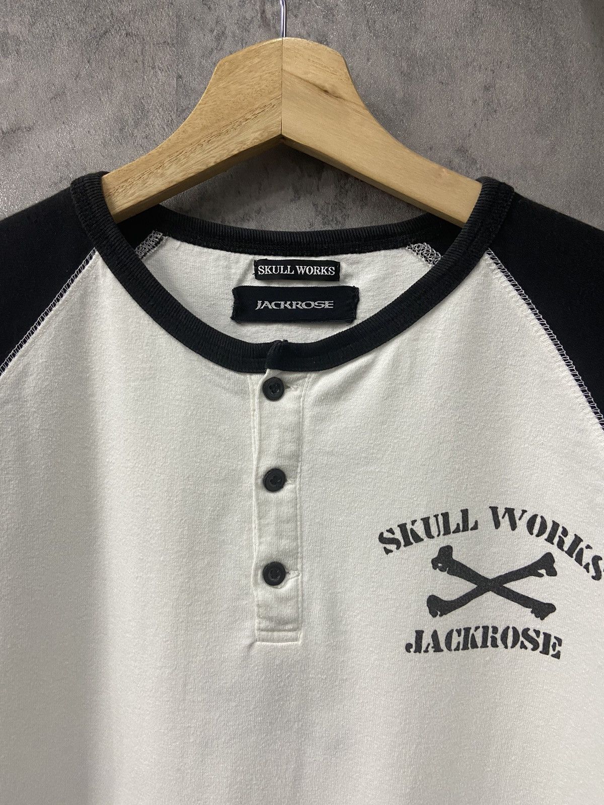 JACKROSE × Japanese Brand SS06 Jack Rose X Skull Works Embroidered Skulls Vintage tee Size US S / EU 44-46 / 1 - 6 Thumbnail