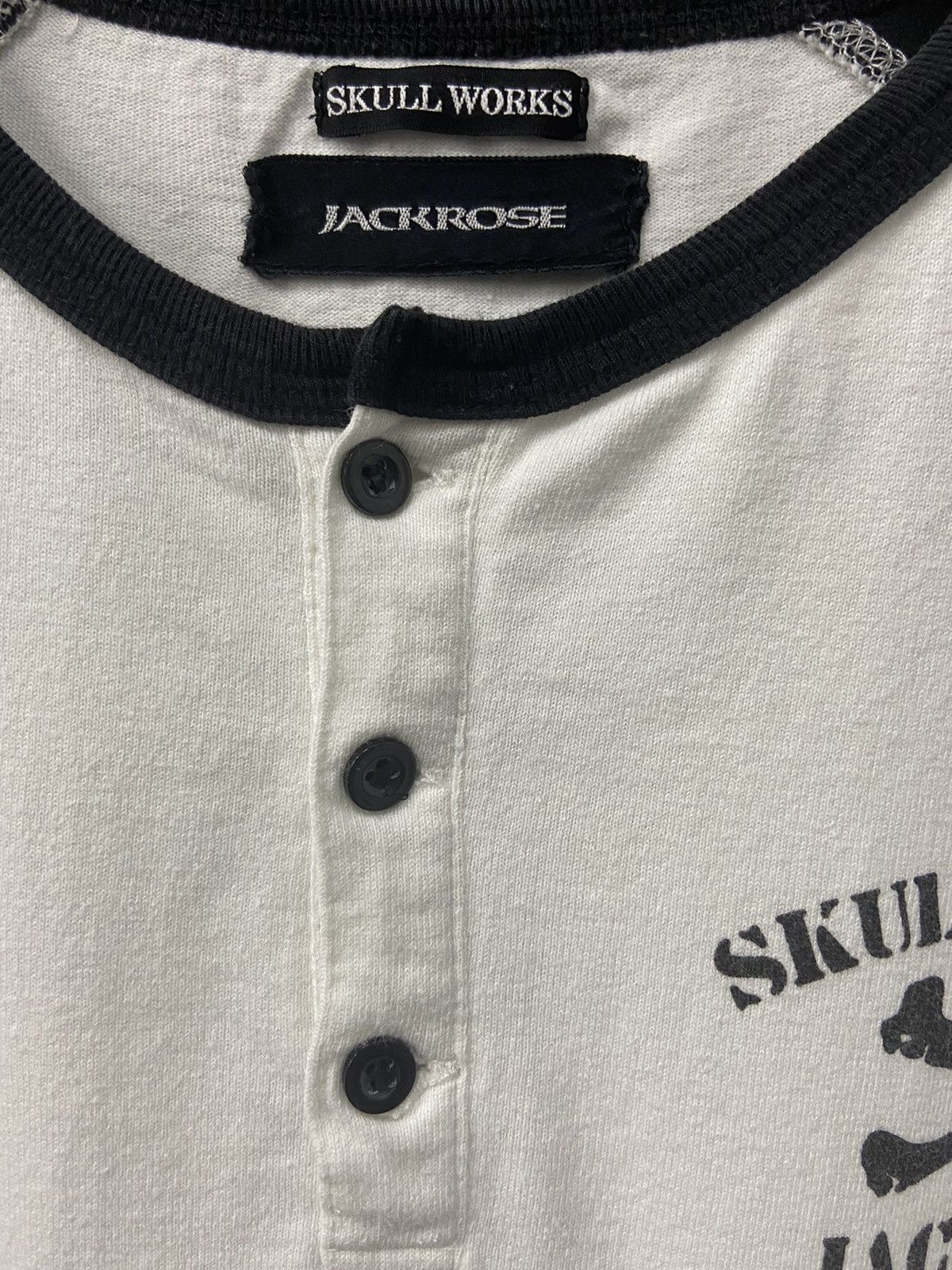 JACKROSE × Japanese Brand SS06 Jack Rose X Skull Works Embroidered Skulls Vintage tee Size US S / EU 44-46 / 1 - 7 Thumbnail