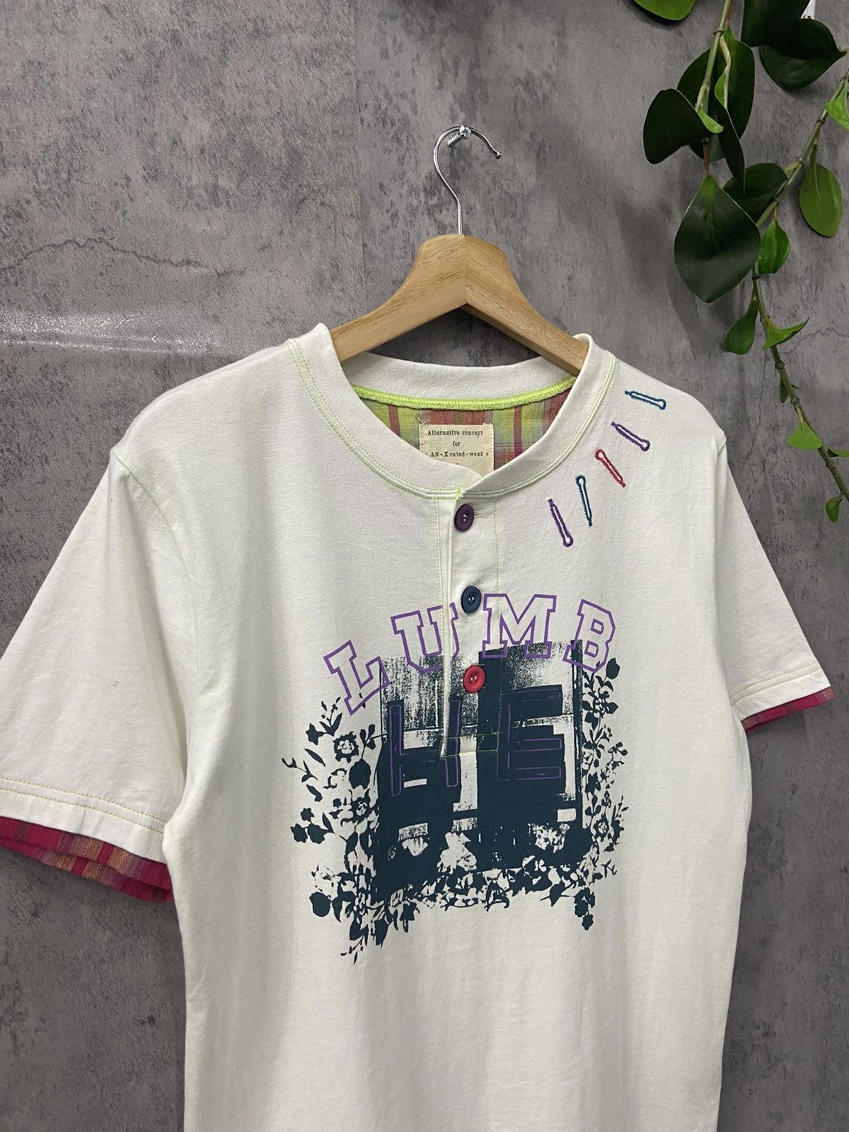 Designer × Japanese Brand Vintage Alternative Concept Japan Reconstructed Tshirt Size US S / EU 44-46 / 1 - 5 Thumbnail