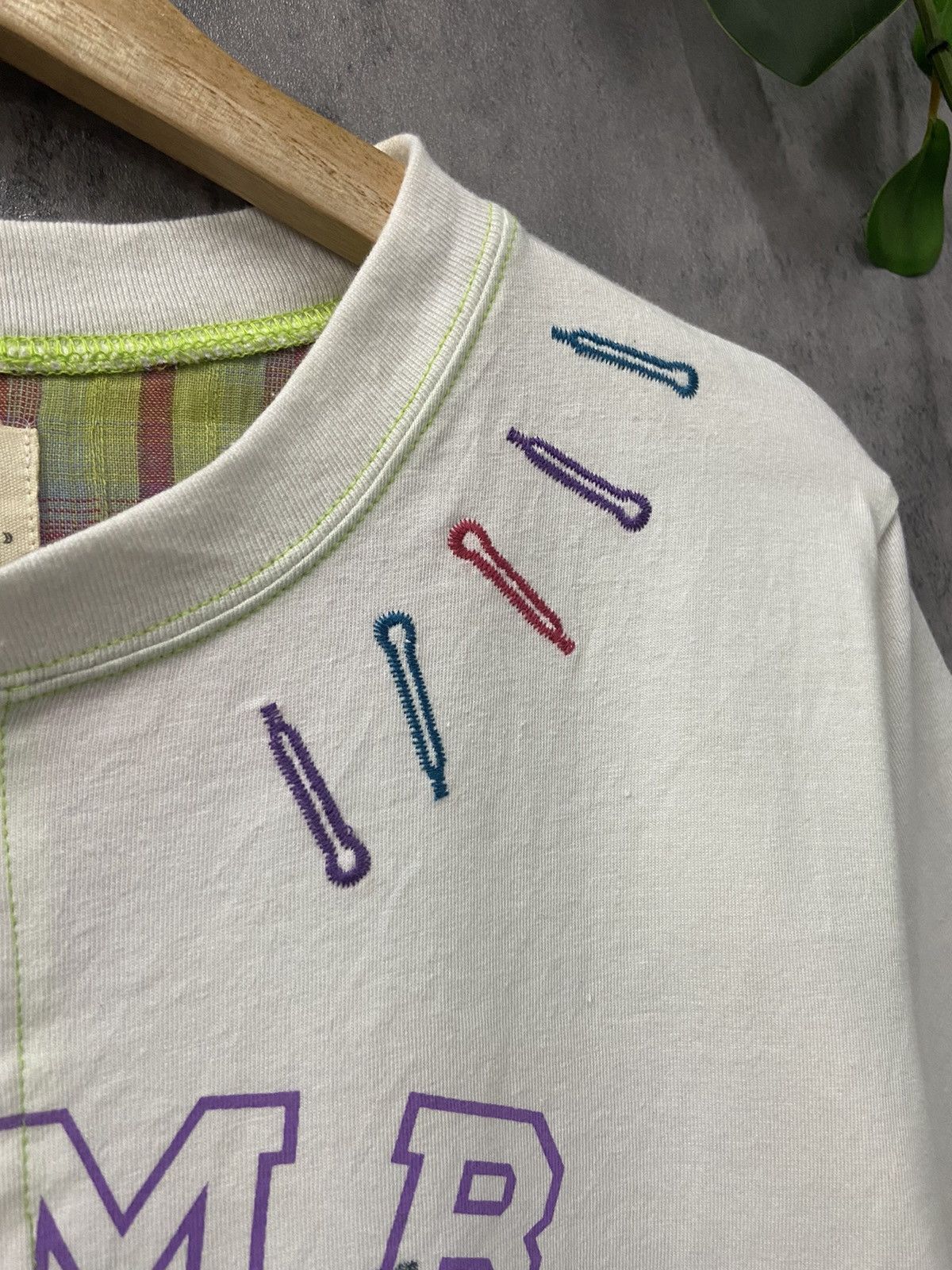 Designer × Japanese Brand Vintage Alternative Concept Japan Reconstructed Tshirt Size US S / EU 44-46 / 1 - 7 Thumbnail