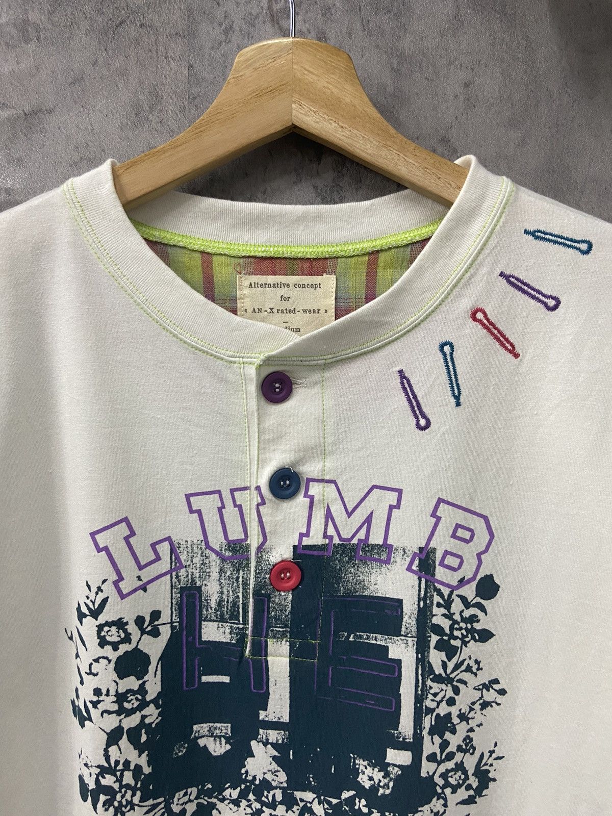 Designer × Japanese Brand Vintage Alternative Concept Japan Reconstructed Tshirt Size US S / EU 44-46 / 1 - 4 Thumbnail