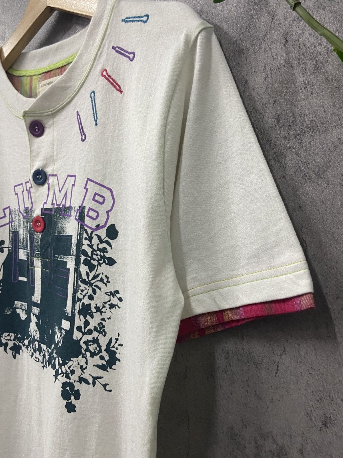 Designer × Japanese Brand Vintage Alternative Concept Japan Reconstructed Tshirt Size US S / EU 44-46 / 1 - 6 Thumbnail