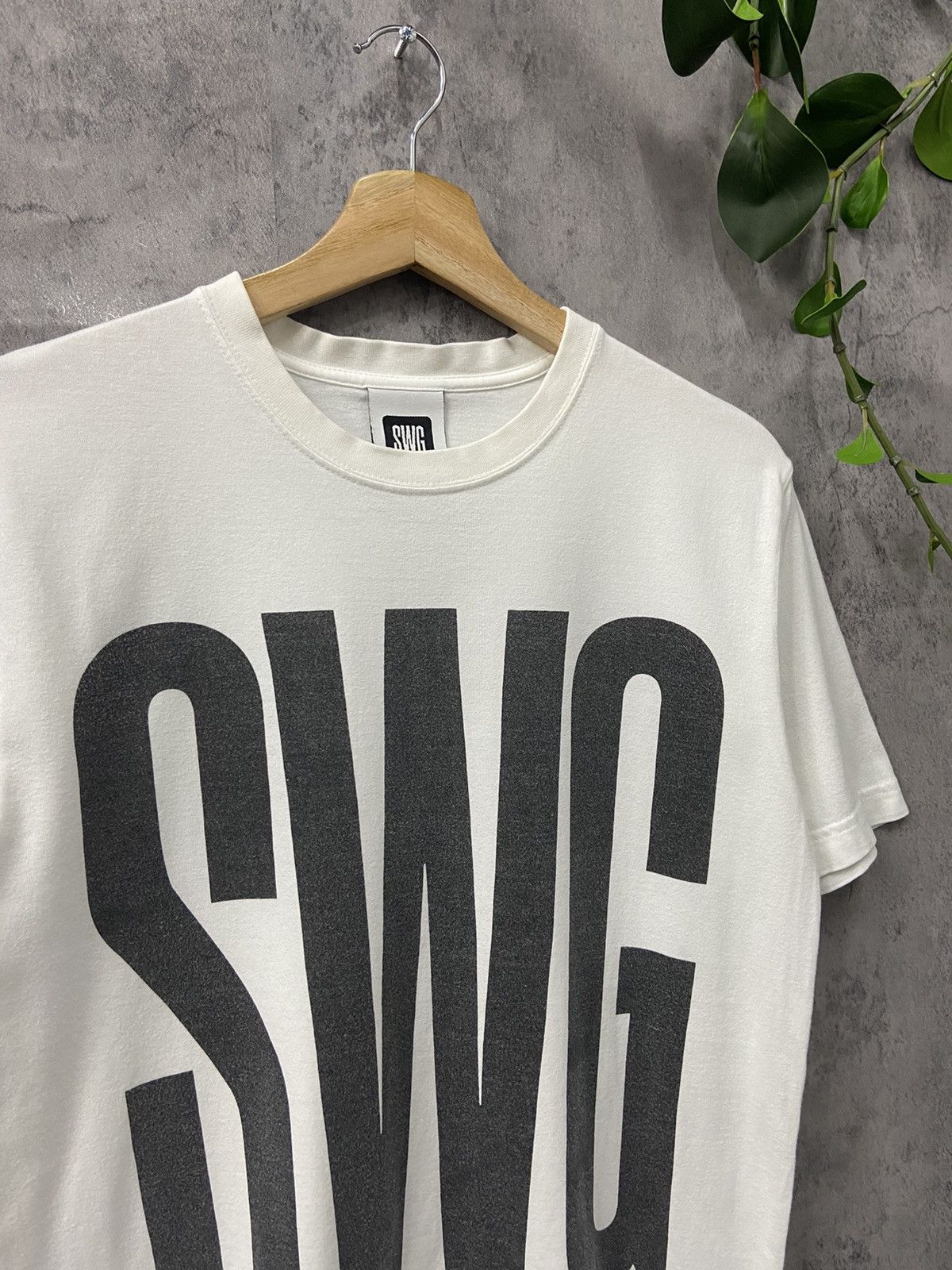 Japanese Brand × Swagger Vintage Swagger Japan SWG Big Logo Tshirt Size US S / EU 44-46 / 1 - 5 Thumbnail